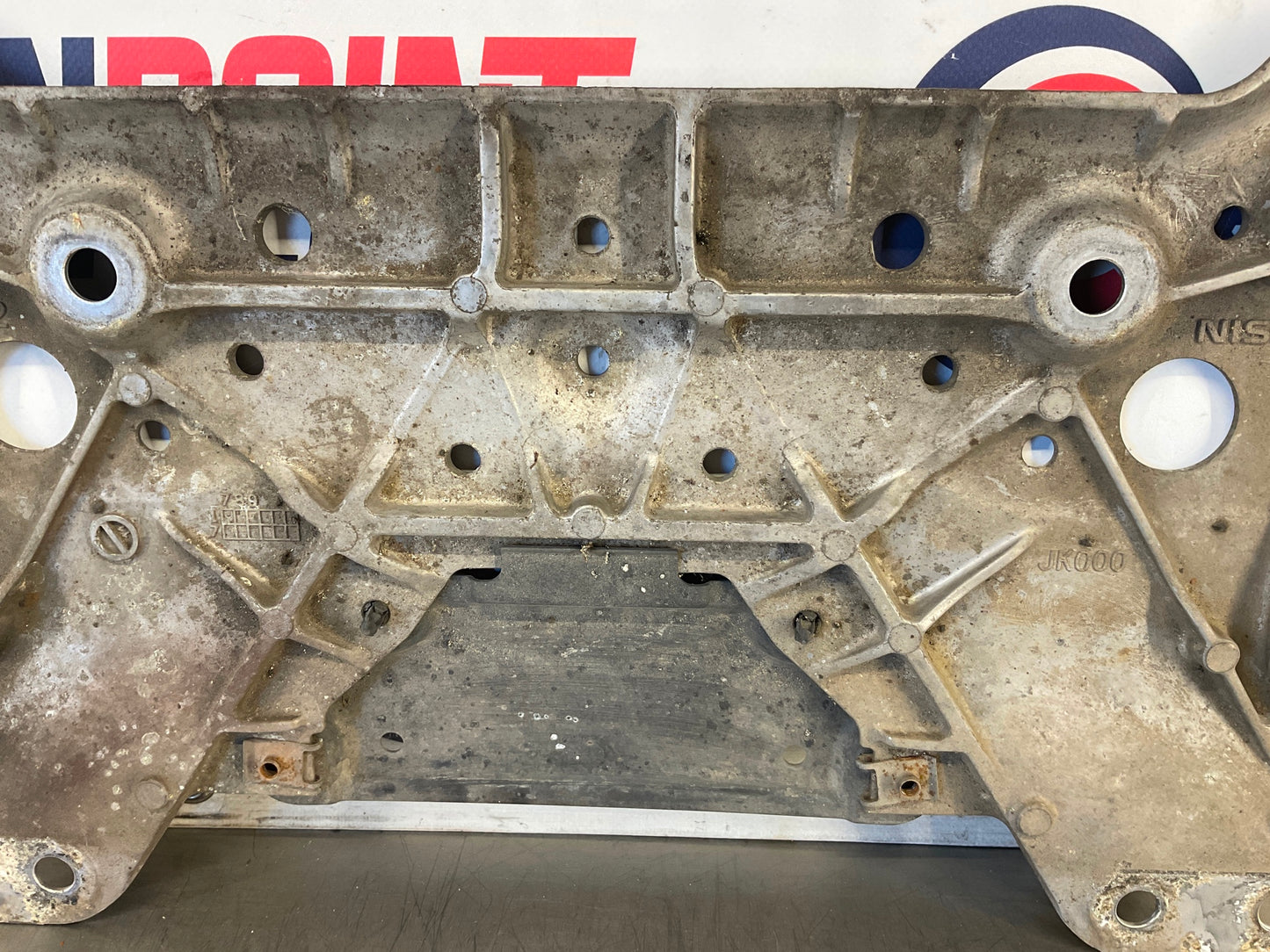 2008 Infiniti G35 Sedan Front Suspension Stay Brace Crossmember  OEM 13BC4EI - On Point Parts Inc