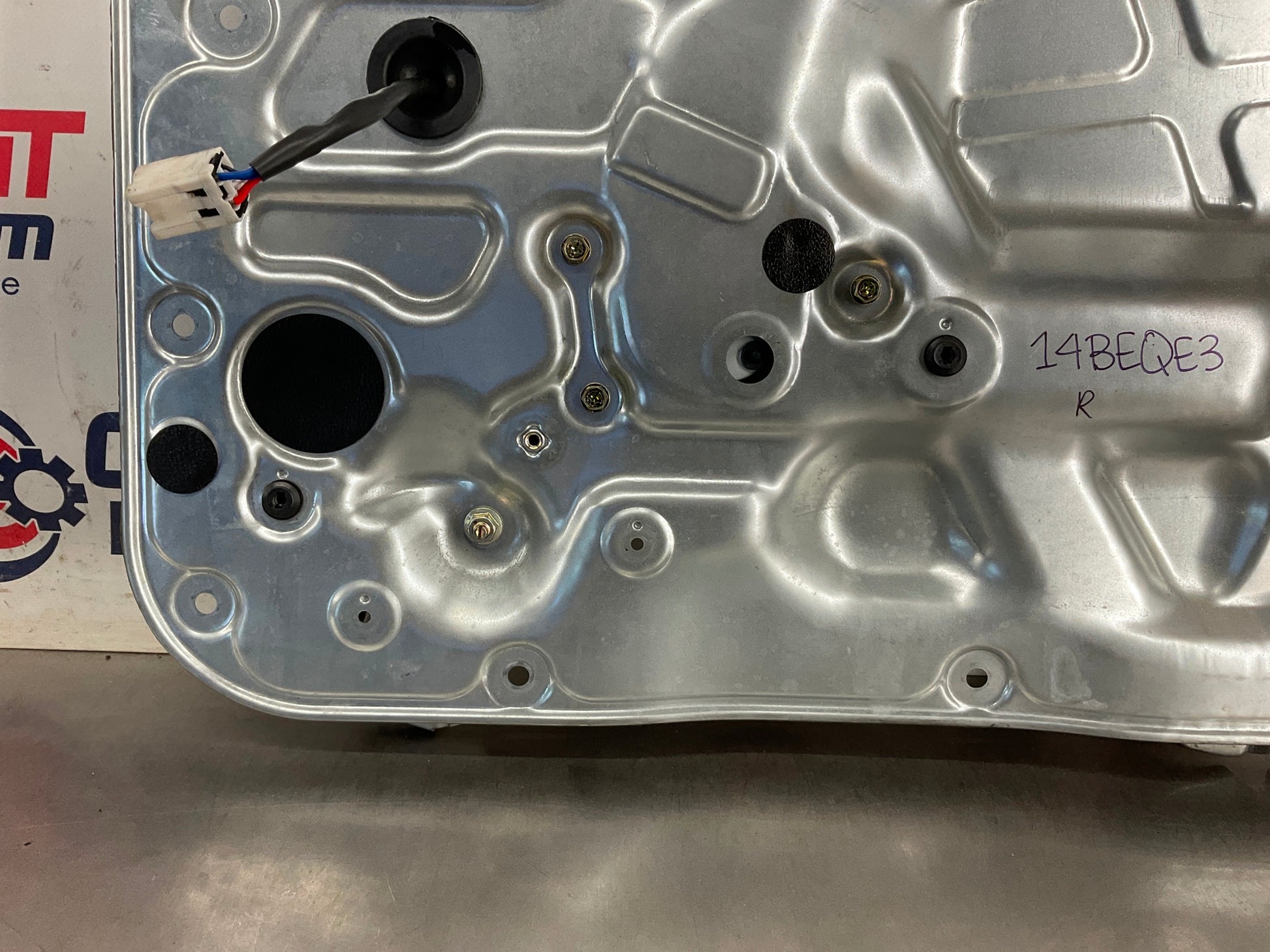 2004 Nissan 350Z Passenger Right Window Regulator Motor Assembly OEM 14BEQE3 - On Point Parts Inc