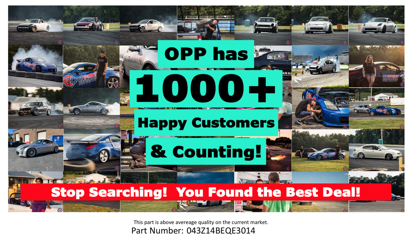 2004 Nissan 350Z Passenger Right Window Regulator Motor Assembly OEM 14BEQE3 - On Point Parts Inc