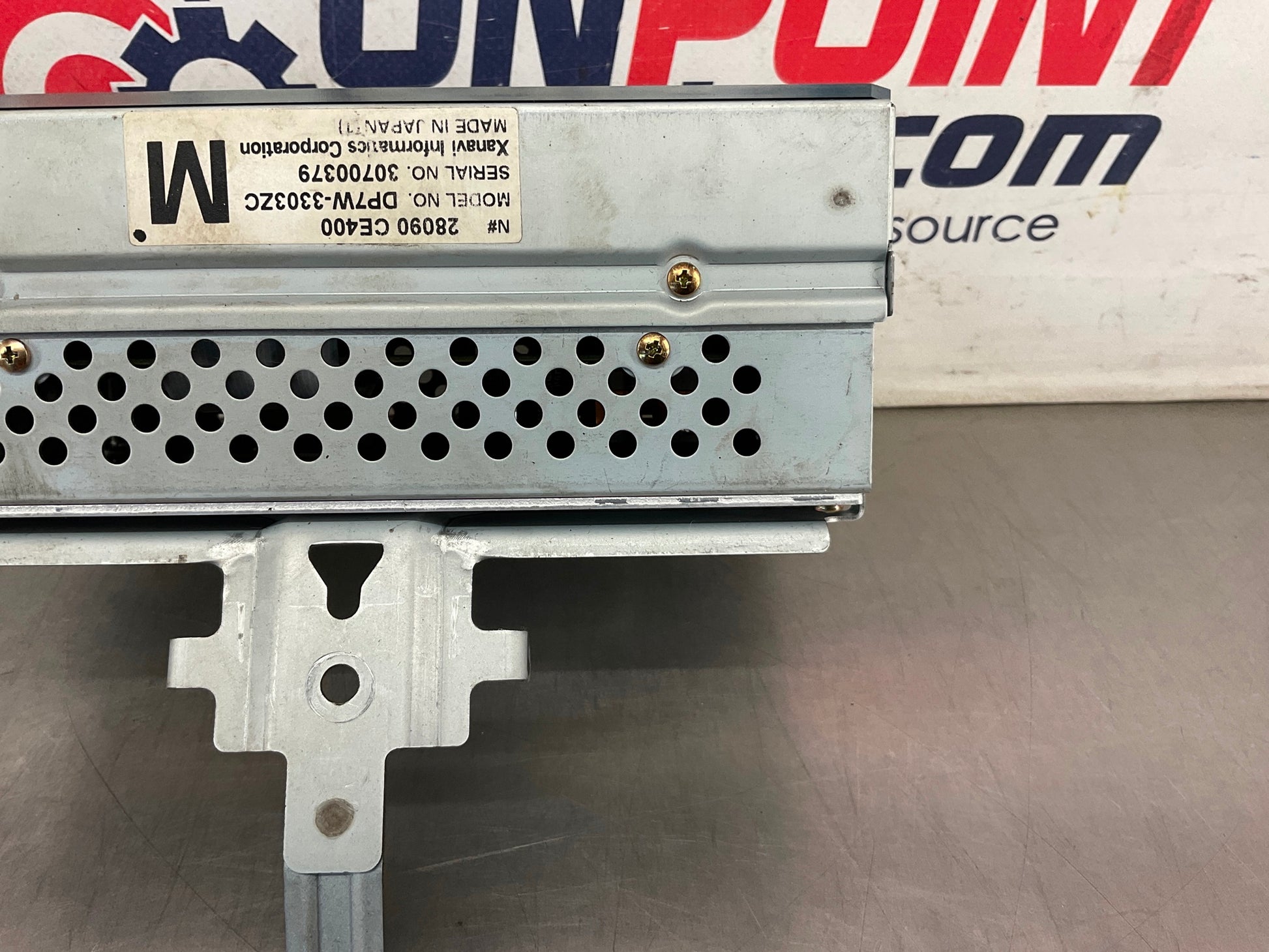 2004 Nissan 350Z Radio Navigation Display Screen 28090 UNTESTED OEM 14BEQEC - On Point Parts Inc