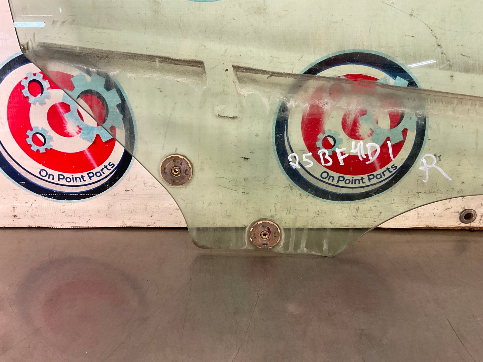 2004 Nissan 350Z Passenger Right Door Window Glass OEM 25BF4D1 - On Point Parts Inc