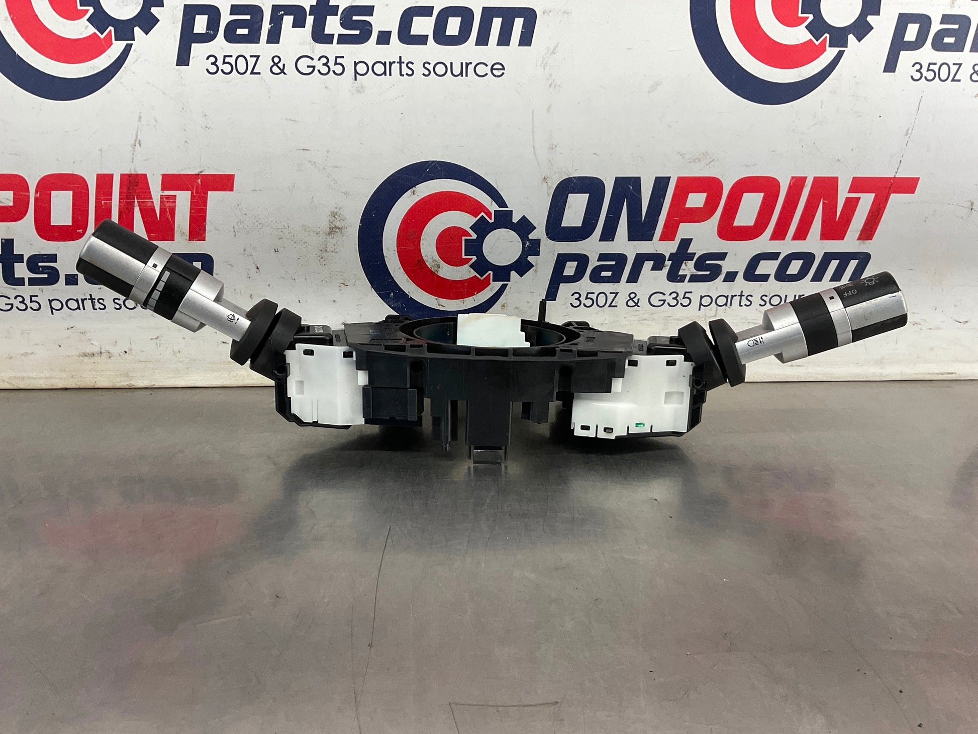 2004 Nissan 350Z Steering Wheel Turn Signal Headlight Wiper Switches OEM 14BEQEA - On Point Parts Inc