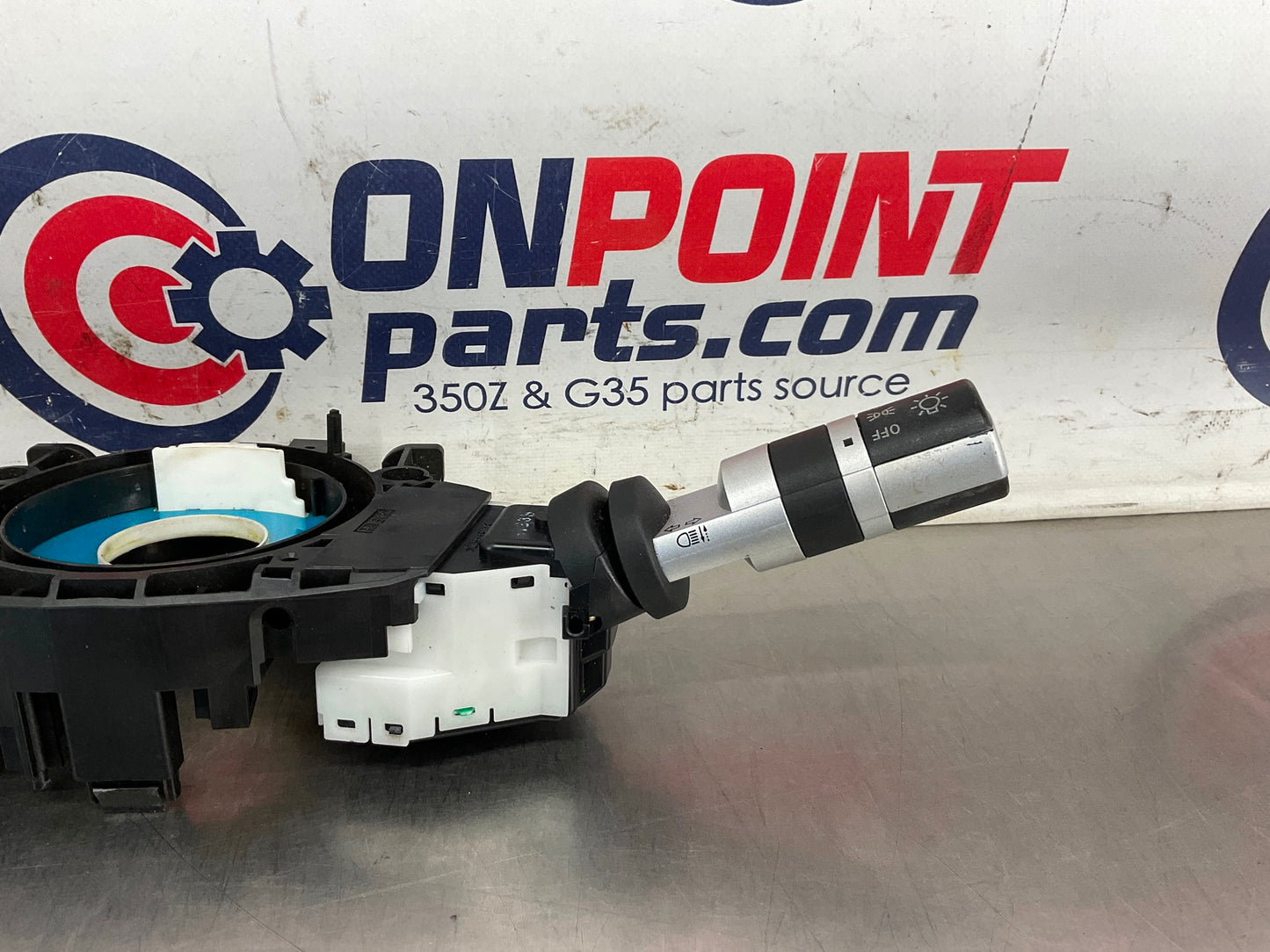 2004 Nissan 350Z Steering Wheel Turn Signal Headlight Wiper Switches OEM 14BEQEA - On Point Parts Inc