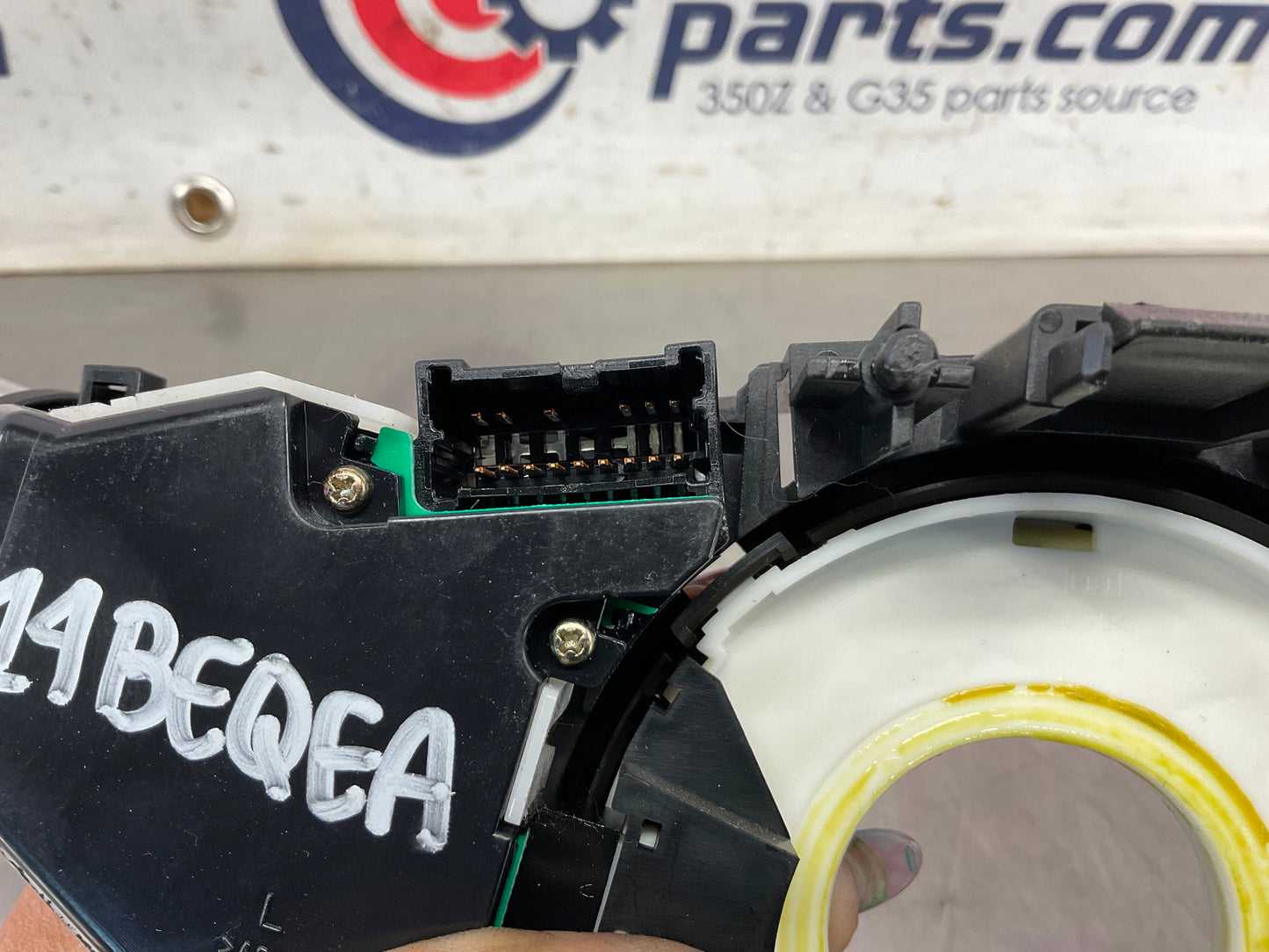 2004 Nissan 350Z Steering Wheel Turn Signal Headlight Wiper Switches OEM 14BEQEA - On Point Parts Inc