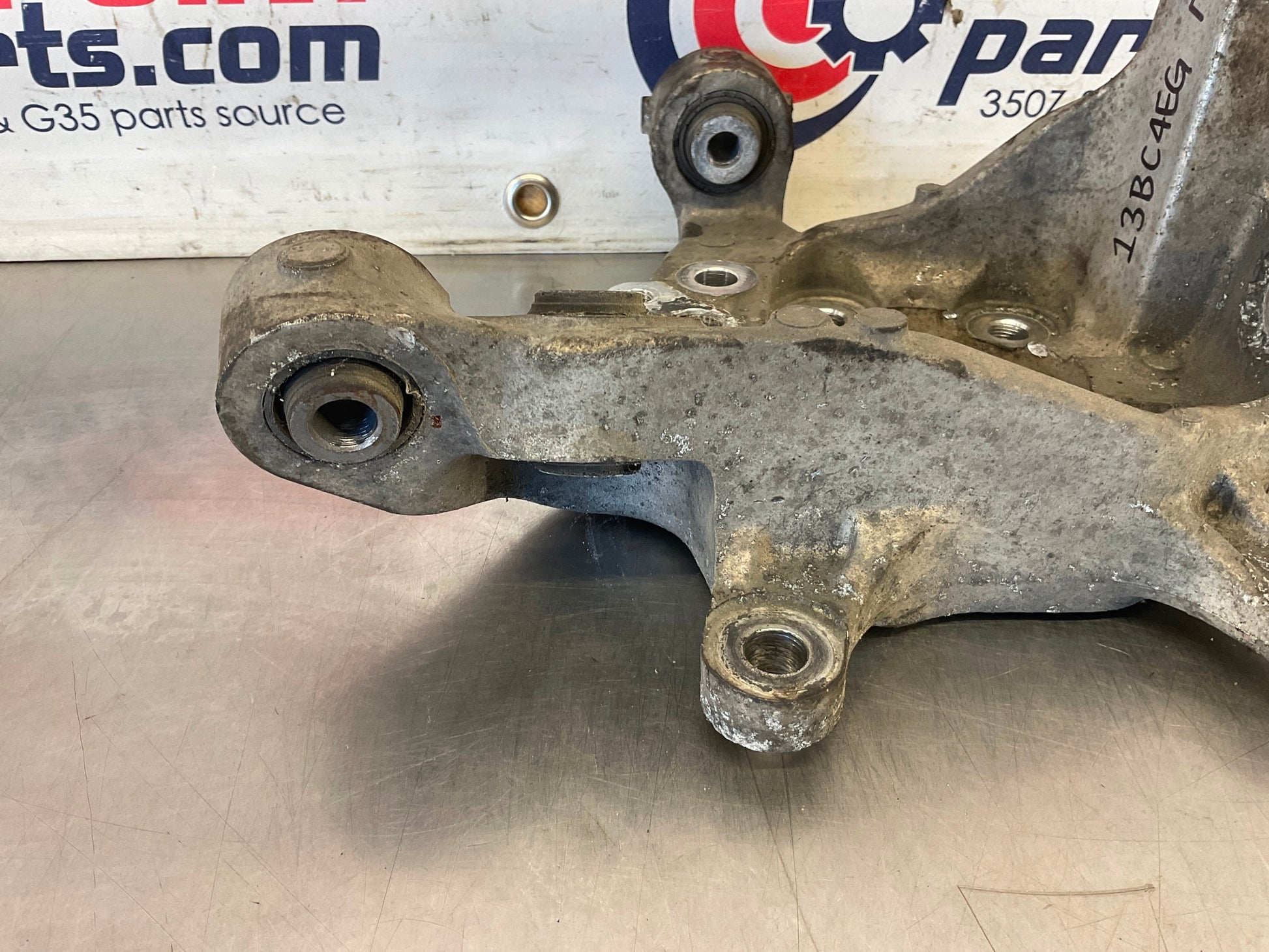 2008 Infiniti G35 Driver Left Rear Suspension Knuckle Axle Housing OEM 13BC4EG - On Point Parts Inc