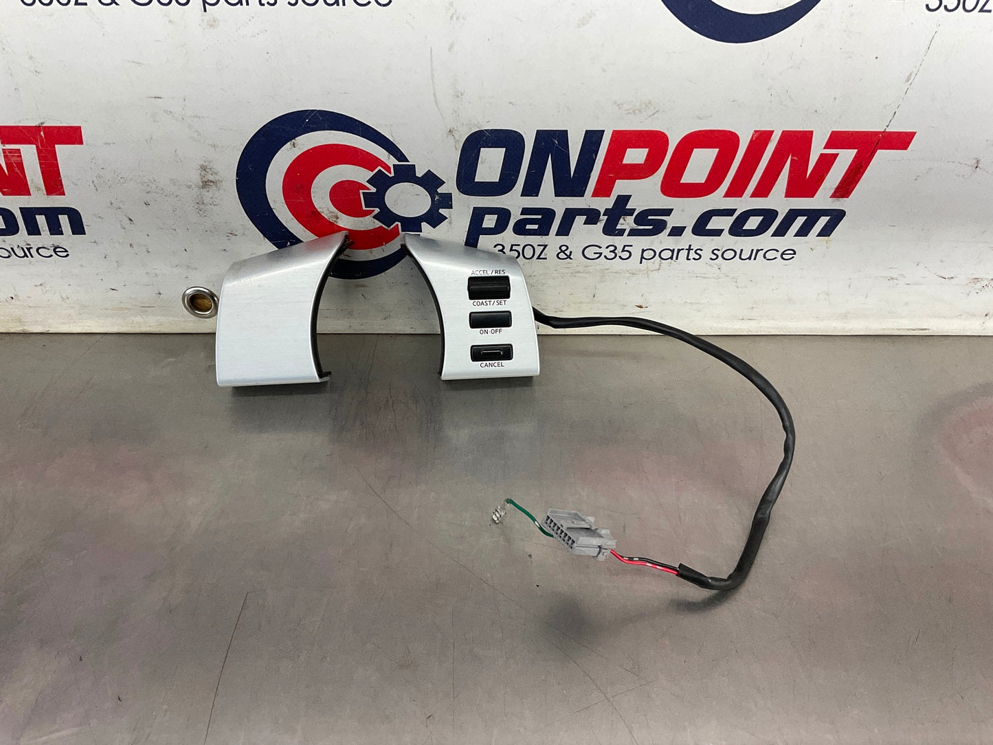 2004 Nissan 350Z Steering Wheel Cruise Control Switches and Trim OEM 14BEQEA - On Point Parts Inc