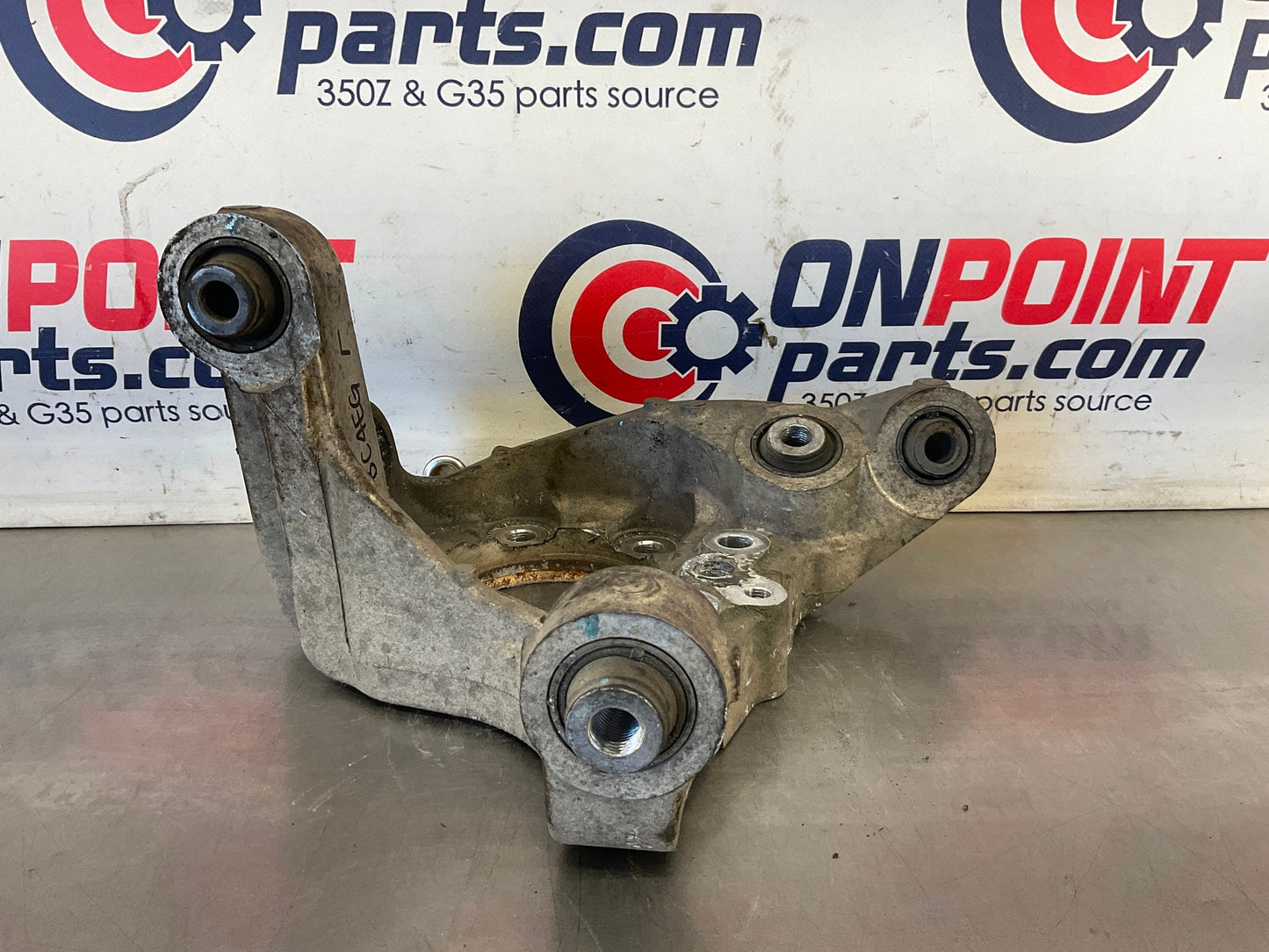 2008 Infiniti G35 Driver Left Rear Suspension Knuckle Axle Housing OEM 13BC4EG - On Point Parts Inc