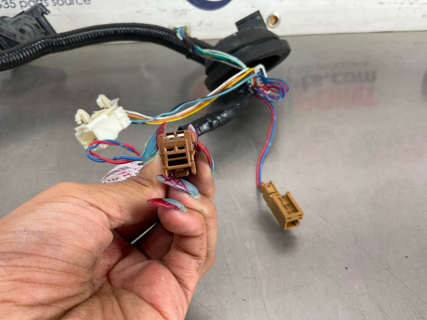 2004 Nissan 350Z Driver Left Door Wiring Harness 24125 OEM 14BEQEA - On Point Parts Inc