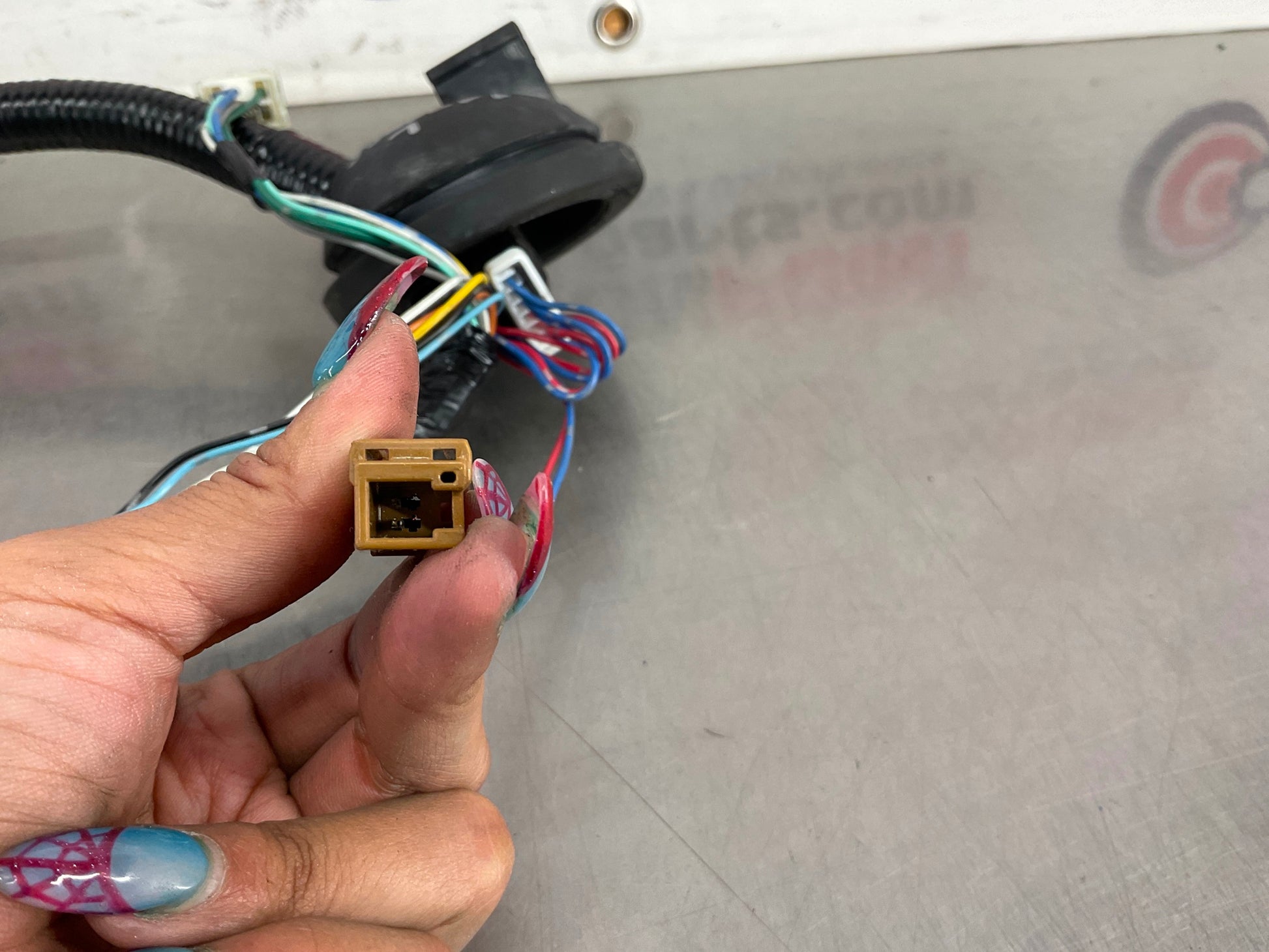 2004 Nissan 350Z Driver Left Door Wiring Harness 24125 OEM 14BEQEA - On Point Parts Inc