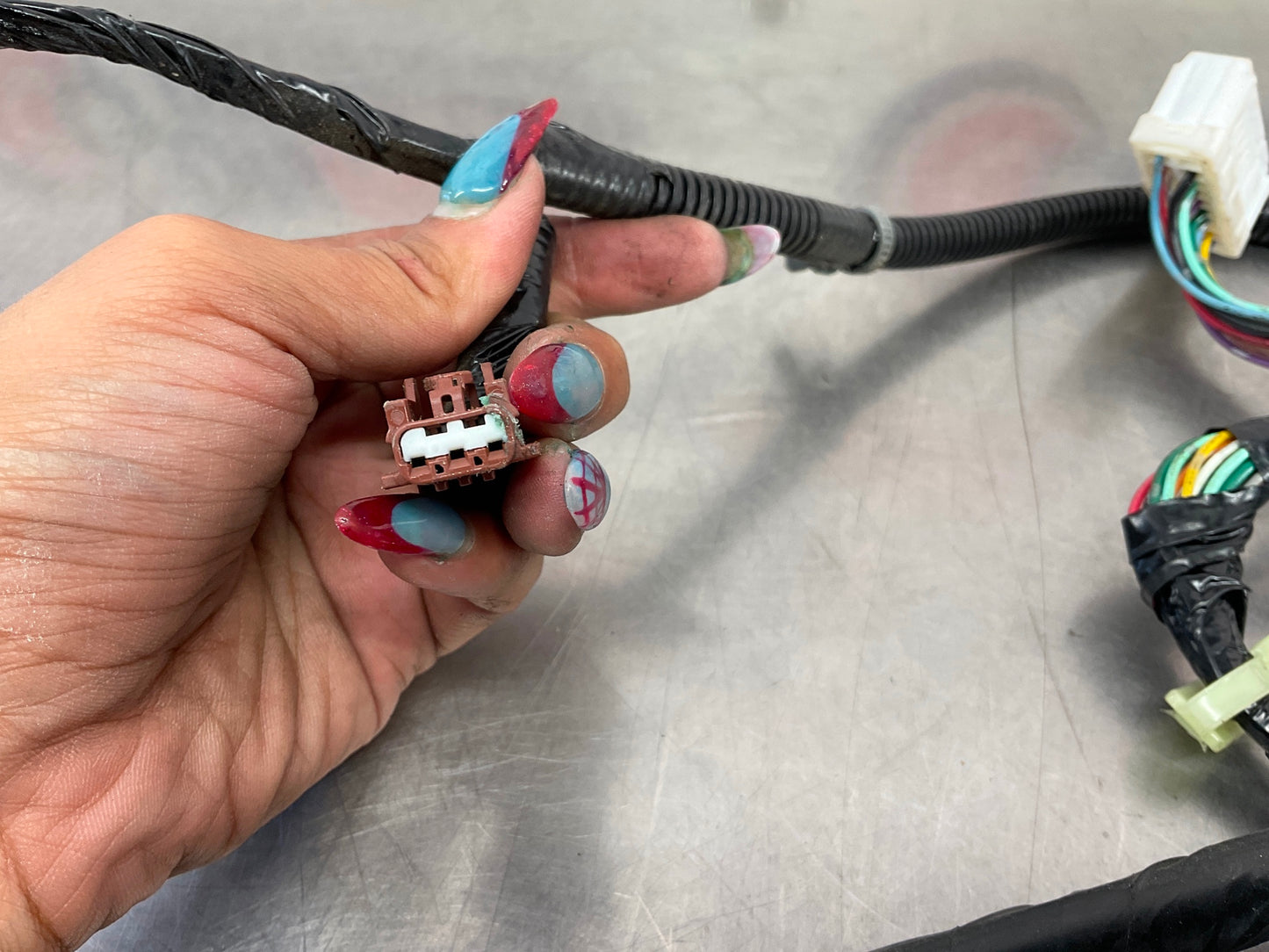 2004 Nissan 350Z Driver Left Door Wiring Harness 24125 OEM 14BEQEA - On Point Parts Inc