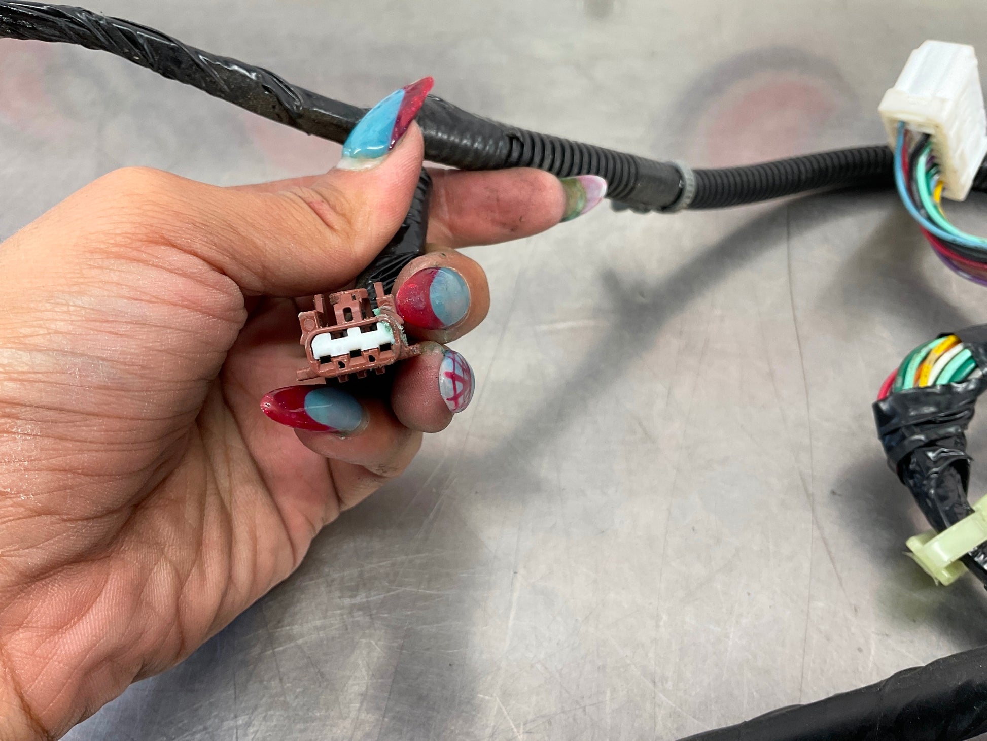 2004 Nissan 350Z Driver Left Door Wiring Harness 24125 OEM 14BEQEA - On Point Parts Inc