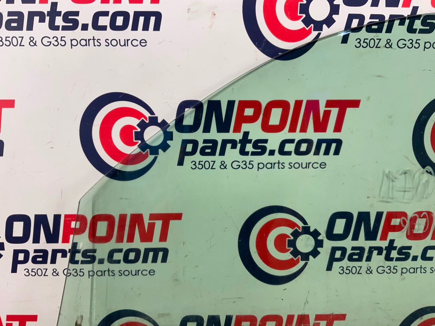 2004 Nissan 350Z Convertible Passenger Right Door Window Glass OEM 14BEQE1 - On Point Parts Inc