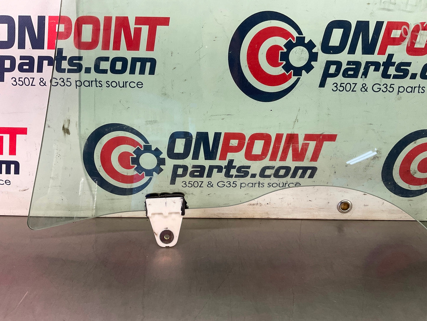 2004 Nissan 350Z Convertible Passenger Right Door Window Glass OEM 14BEQE1 - On Point Parts Inc