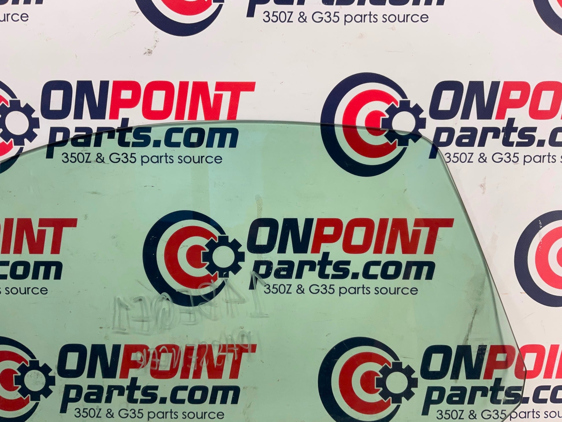 2004 Nissan 350Z Convertible Passenger Right Door Window Glass OEM 14BEQE1 - On Point Parts Inc