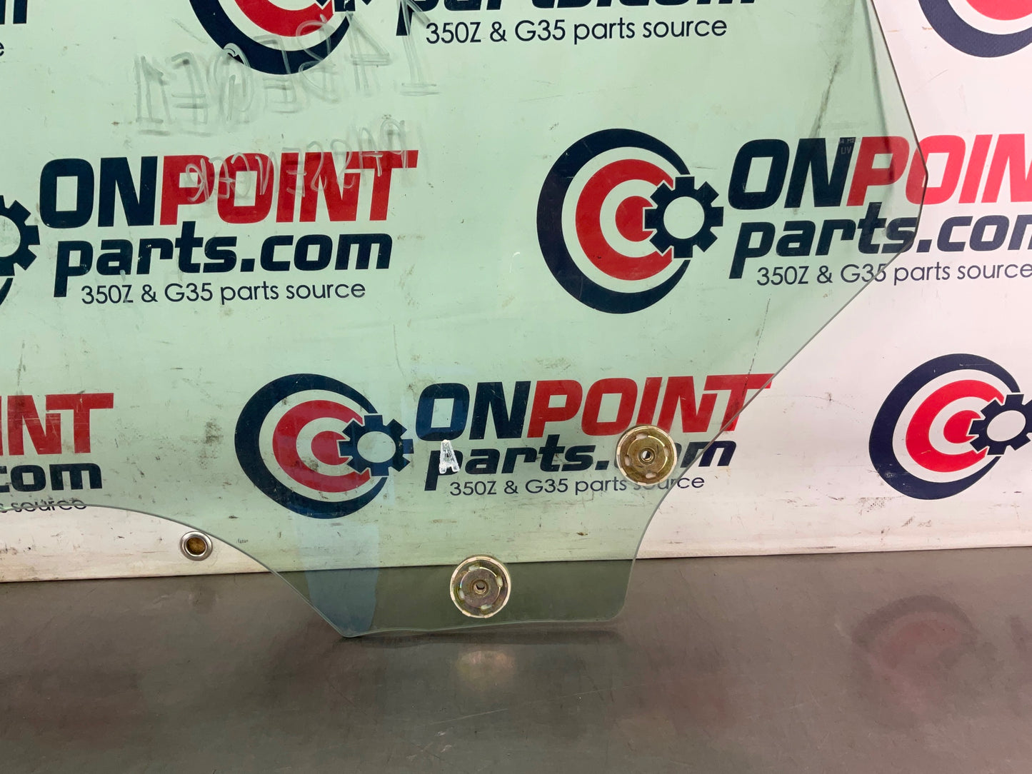 2004 Nissan 350Z Convertible Passenger Right Door Window Glass OEM 14BEQE1 - On Point Parts Inc