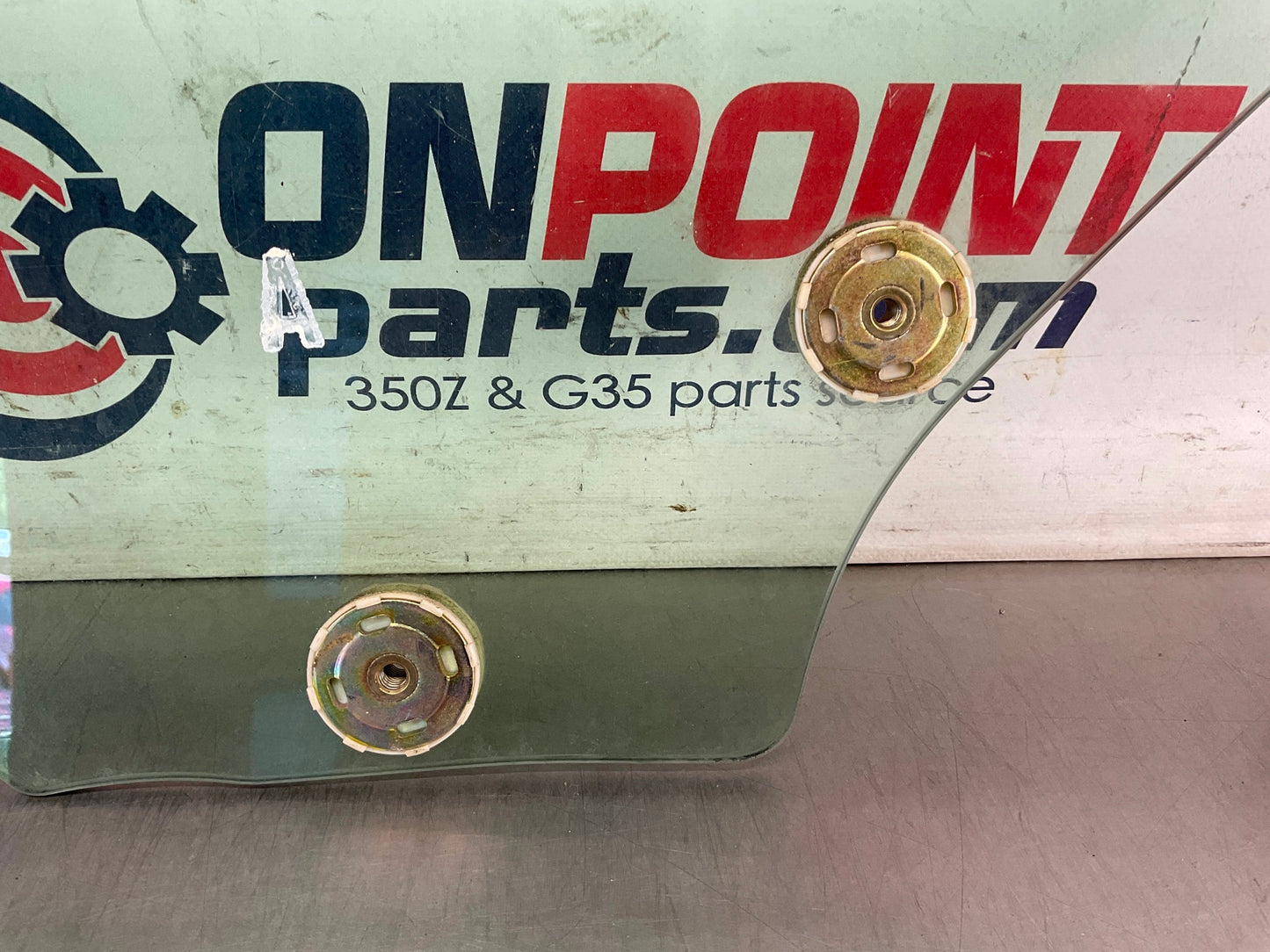 2004 Nissan 350Z Convertible Passenger Right Door Window Glass OEM 14BEQE1 - On Point Parts Inc