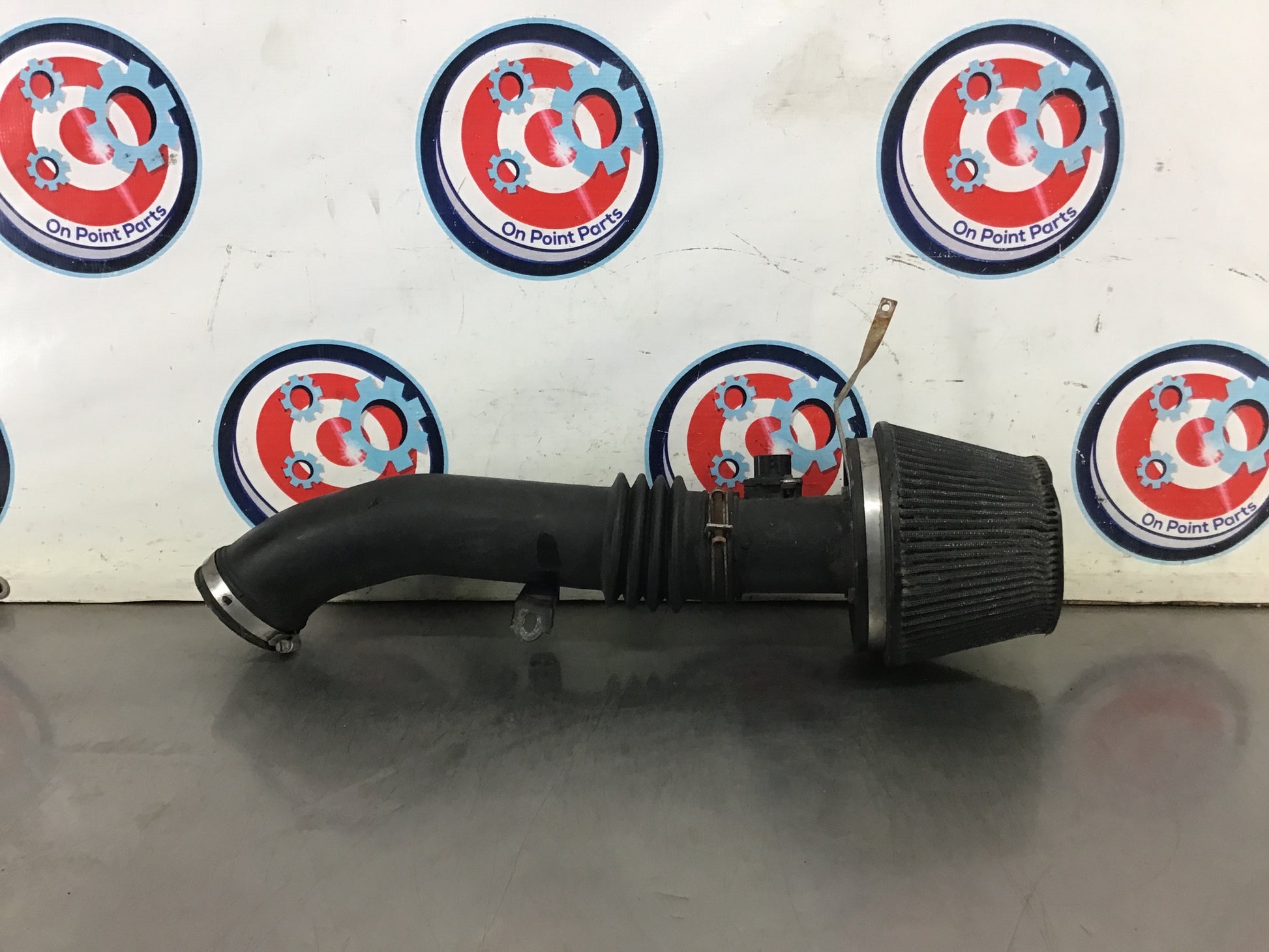 2006 Nissan 350Z Air Intake Tube Mass Air Flow Sensor MAF and Filter OEM 0BKBC3 - On Point Parts Inc