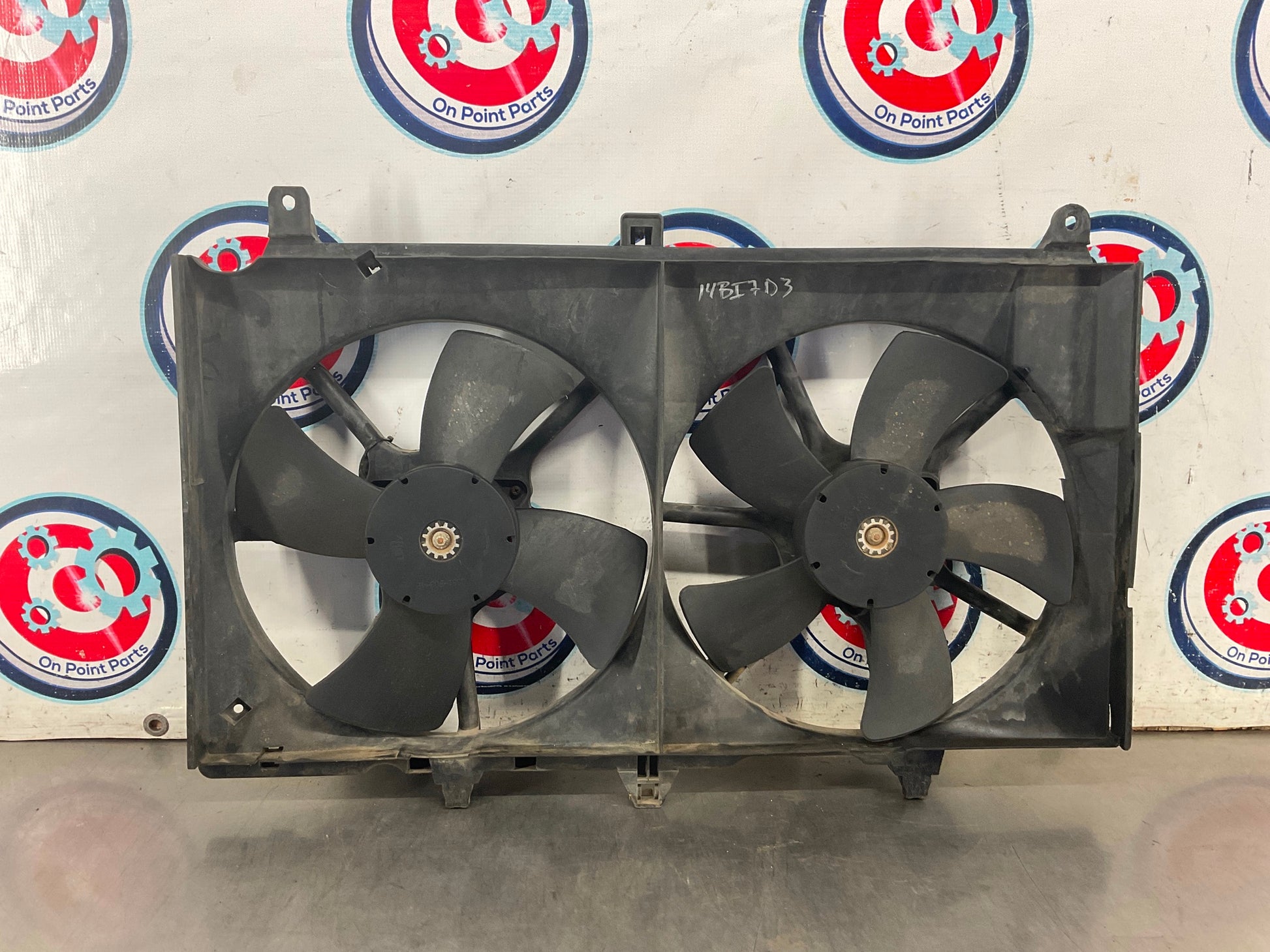 2005 Infiniti G35 Radiator Cooling Fans OEM 14BI7D3 - On Point Parts Inc