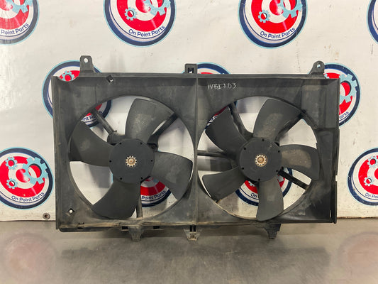 2005 Infiniti G35 Radiator Cooling Fans OEM 14BI7D3 - On Point Parts Inc
