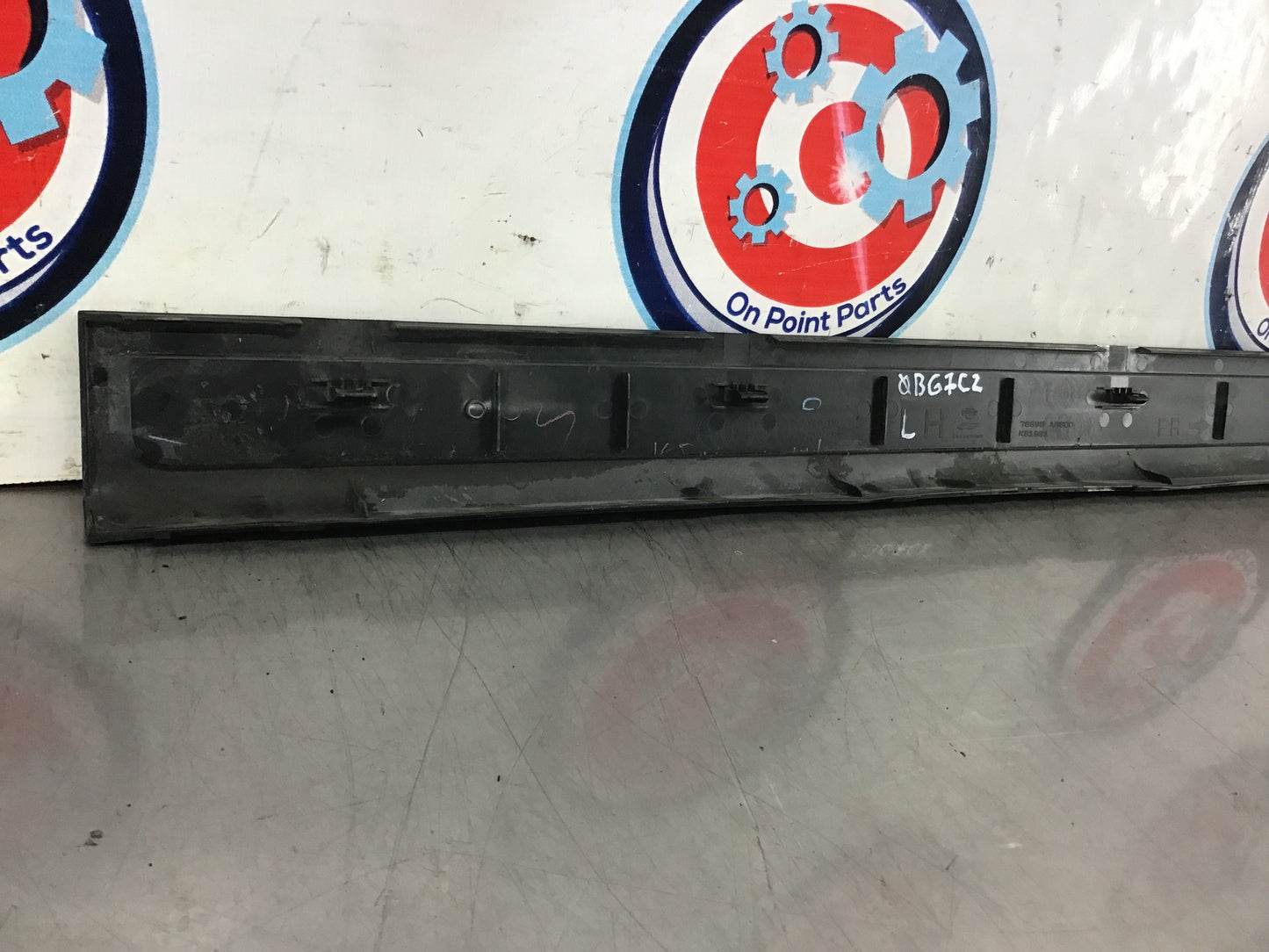 2004 Infiniti G35 Driver Left Door Threshold Kick Plate Trim OEM 13BG1C7 - On Point Parts Inc