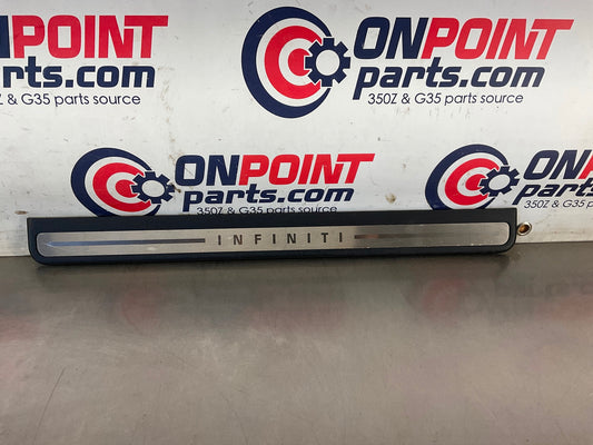 2008 Infiniti G35 Driver Left Front Door Threshold Kick Plate 769B0 OEM 13BC4E7 - On Point Parts Inc