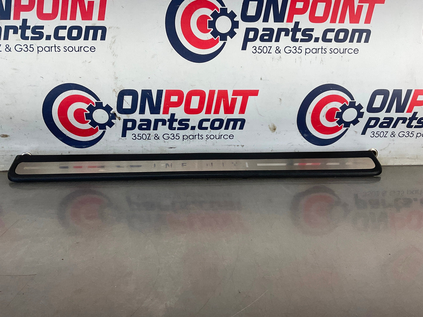 2008 Infiniti G35 Driver Left Front Door Threshold Kick Plate 769B0 OEM 13BC4E7 - On Point Parts Inc