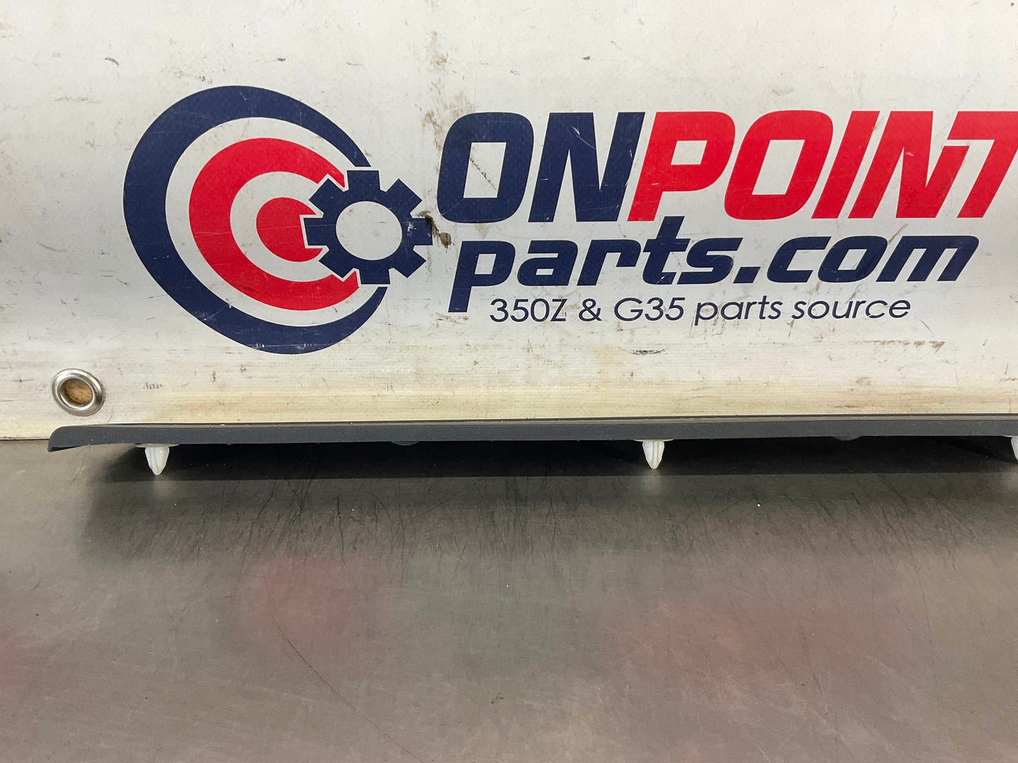 2008 Infiniti G35 Driver Left Front Door Threshold Kick Plate 769B0 OEM 13BC4E7 - On Point Parts Inc