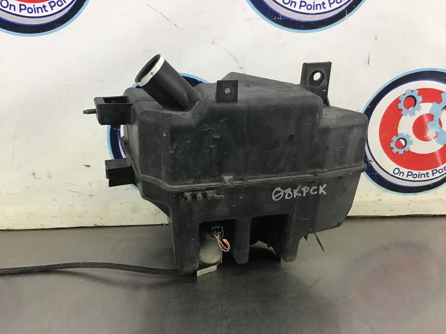 2003 Infiniti G35 Windshield Wiper Fluid Reservoir with Pump OEM 0BKPCK - On Point Parts Inc