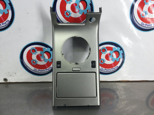 2004 Infiniti G35 Automatic Shifter Bezel w/ Cupholder Seat Controls OEM 0BKQBA - On Point Parts Inc