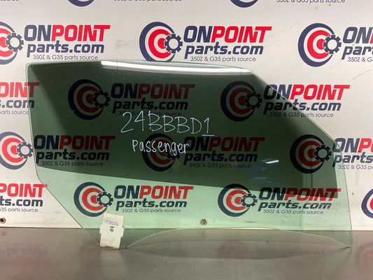 2010 Nissan 370Z Passenger Right Tinted Door Window Glass OEM 24BBBD1 - On Point Parts Inc