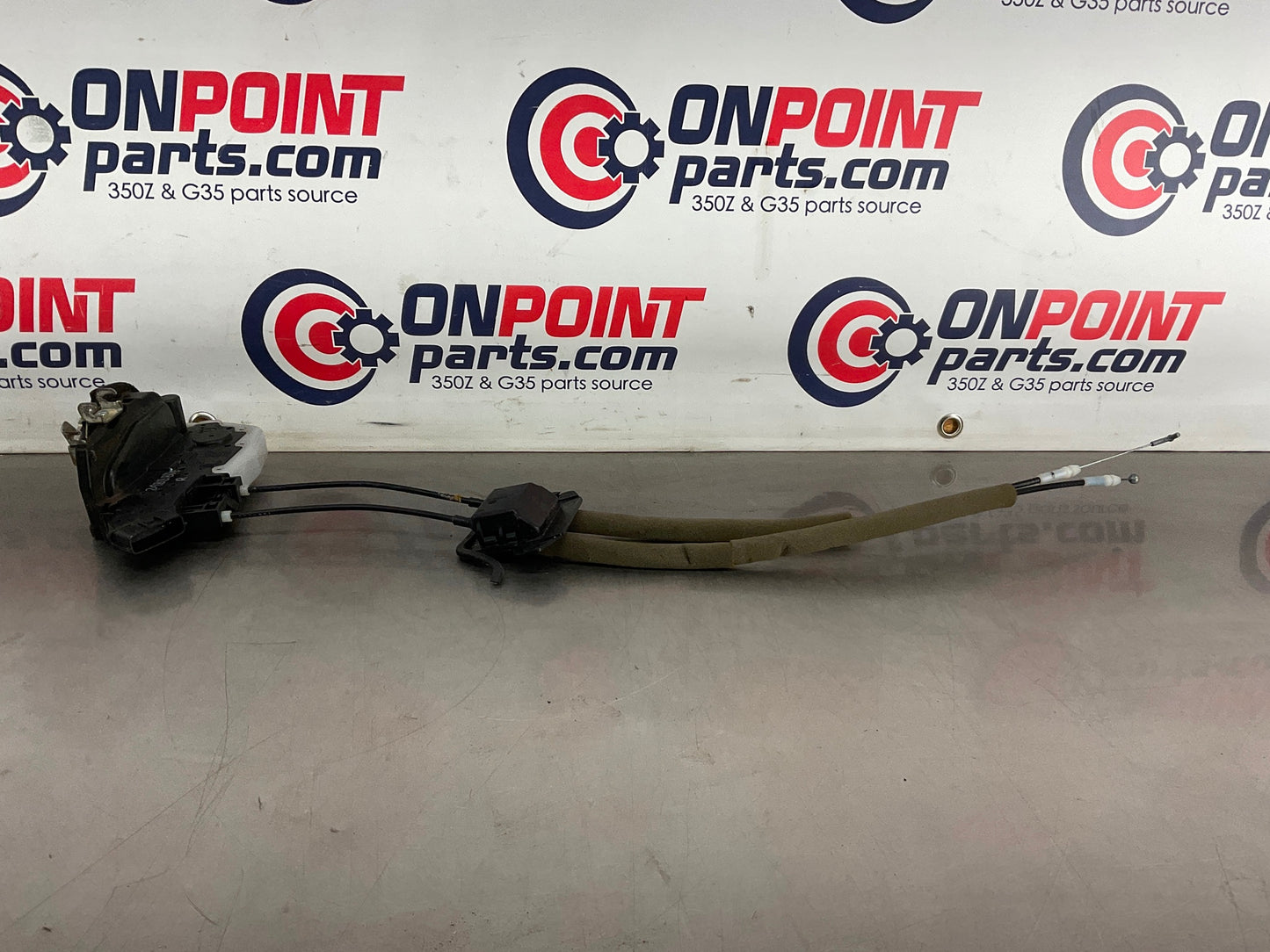 2010 Nissan 370Z Passenger Right Door Lock Actuator OEM 24BBBDE - On Point Parts Inc