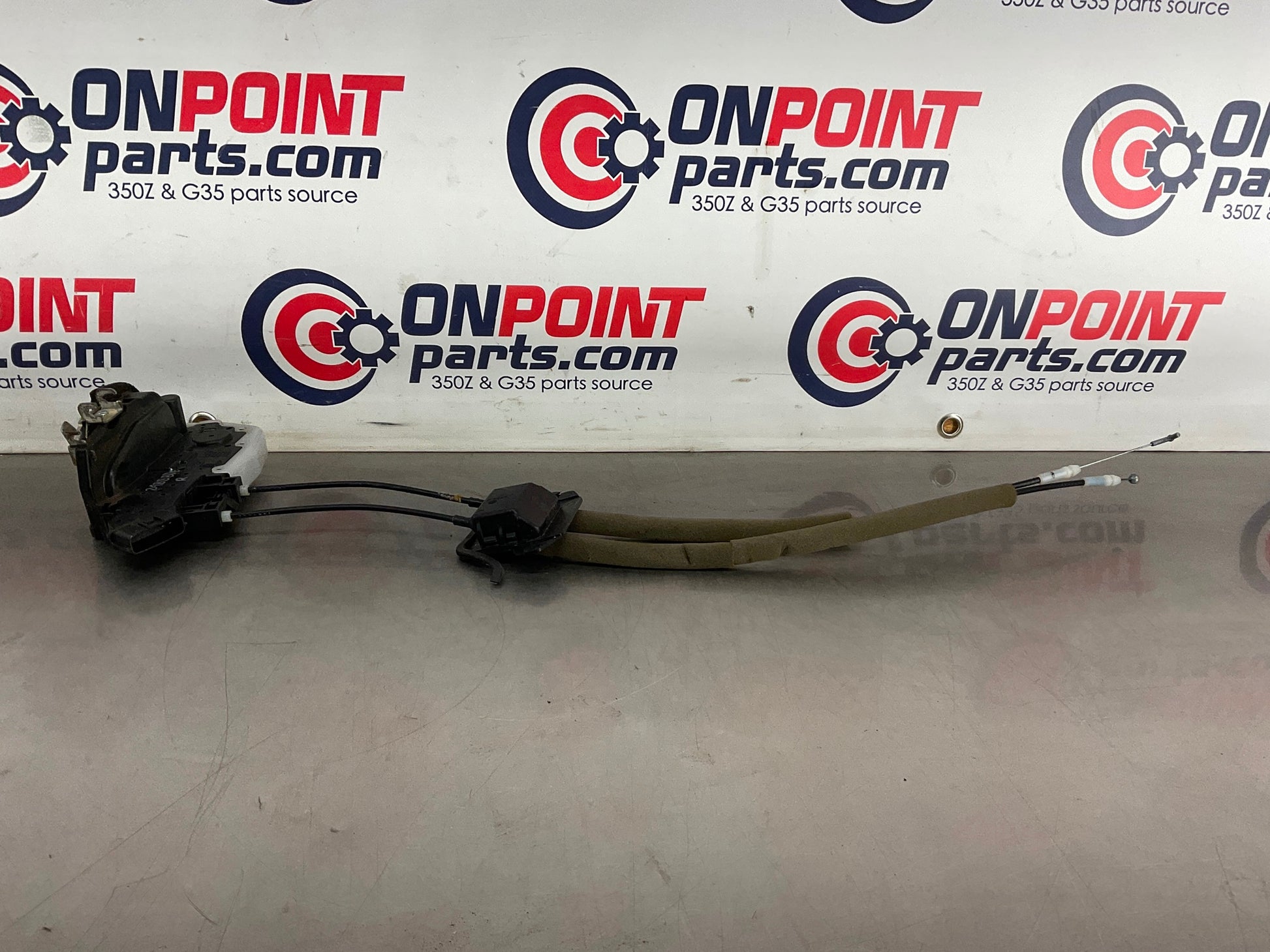 2010 Nissan 370Z Passenger Right Door Lock Actuator OEM 24BBBDE - On Point Parts Inc