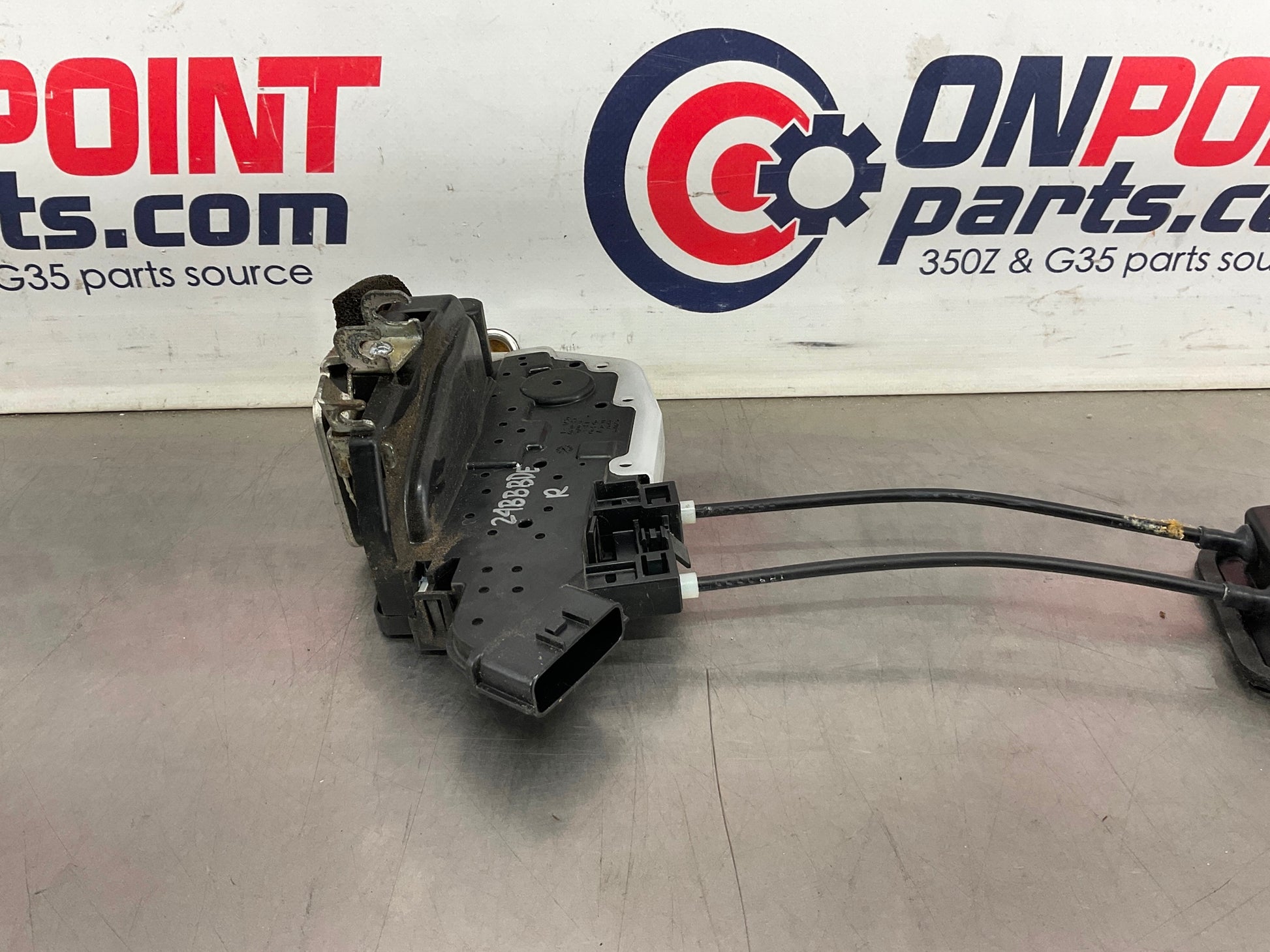 2010 Nissan 370Z Passenger Right Door Lock Actuator OEM 24BBBDE - On Point Parts Inc
