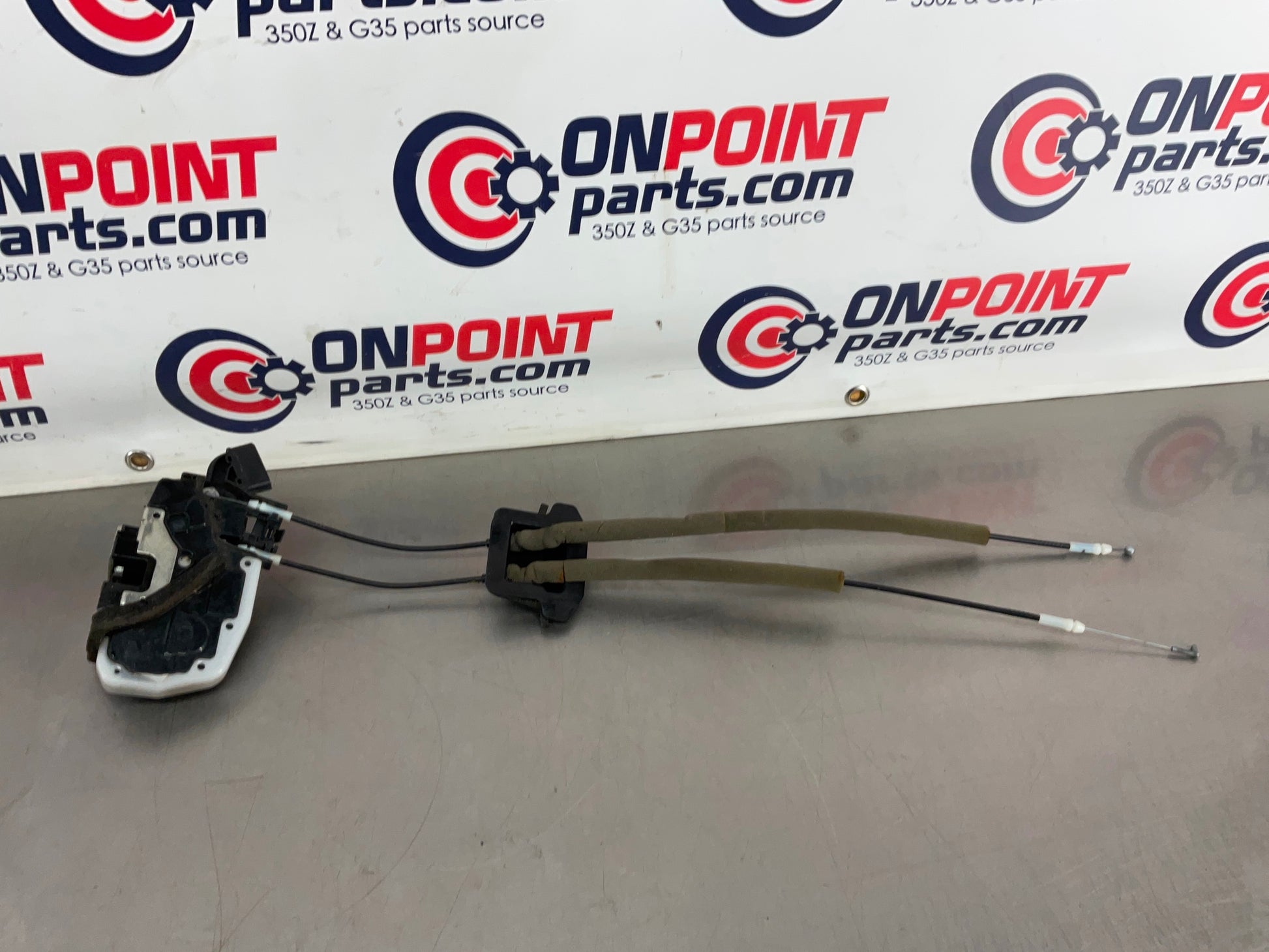2010 Nissan 370Z Passenger Right Door Lock Actuator OEM 24BBBDE - On Point Parts Inc