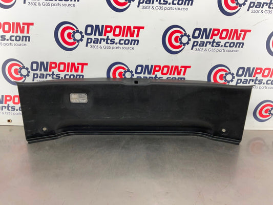 2010 Nissan 370Z Rear Trunk Latch Cover Trim 84992 OEM 24BBBD8 - On Point Parts Inc