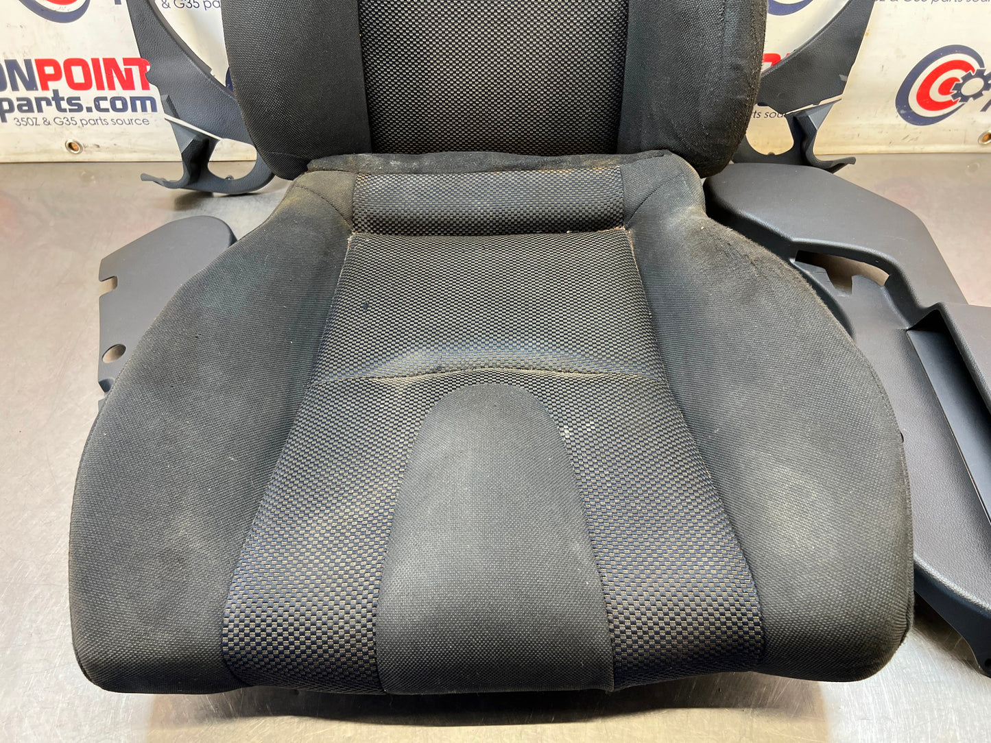 2003 Nissan 350Z Driver Left Cloth Seat Cushions Headrest and Trim OEM 24BL7D9 - On Point Parts Inc