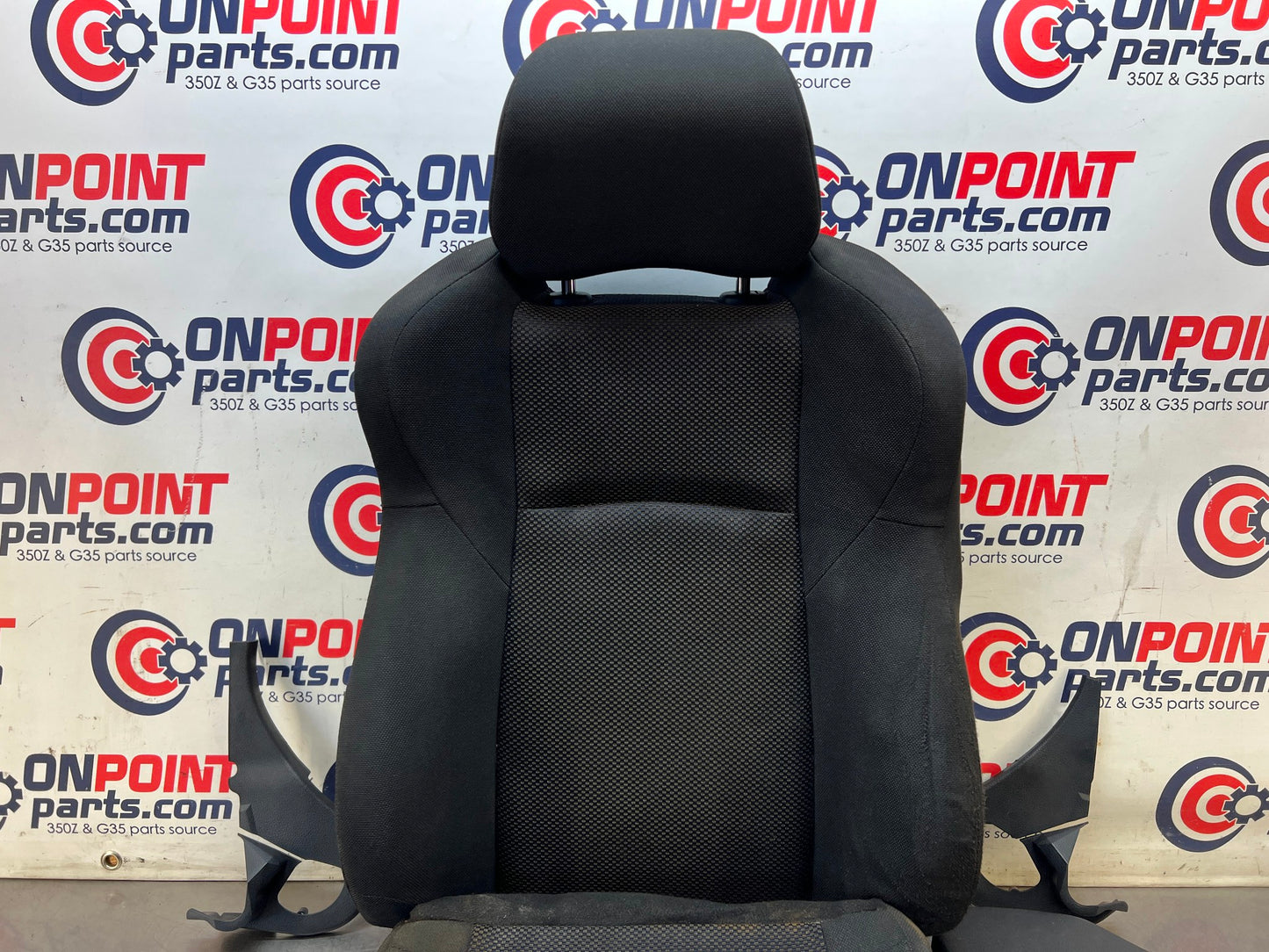 2003 Nissan 350Z Driver Left Cloth Seat Cushions Headrest and Trim OEM 24BL7D9 - On Point Parts Inc