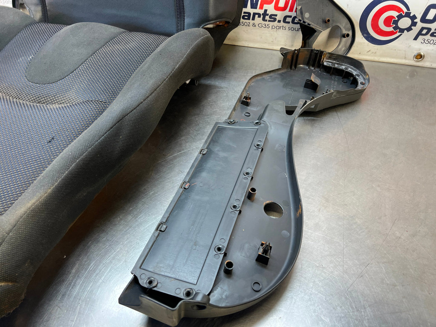 2003 Nissan 350Z Driver Left Cloth Seat Cushions Headrest and Trim OEM 24BL7D9 - On Point Parts Inc