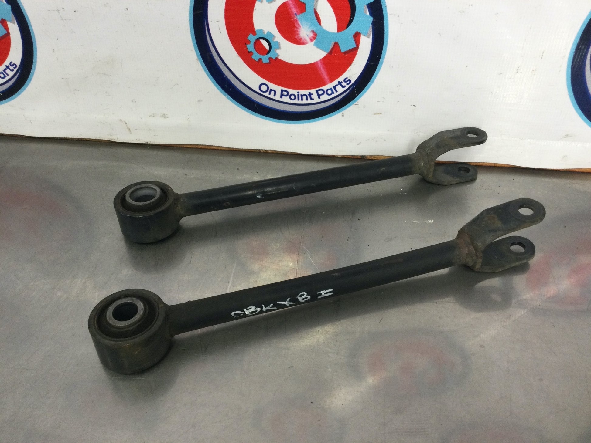 2004 Infiniti G35 Rear Lower Control Arms OEM 0BKXBI - On Point Parts Inc