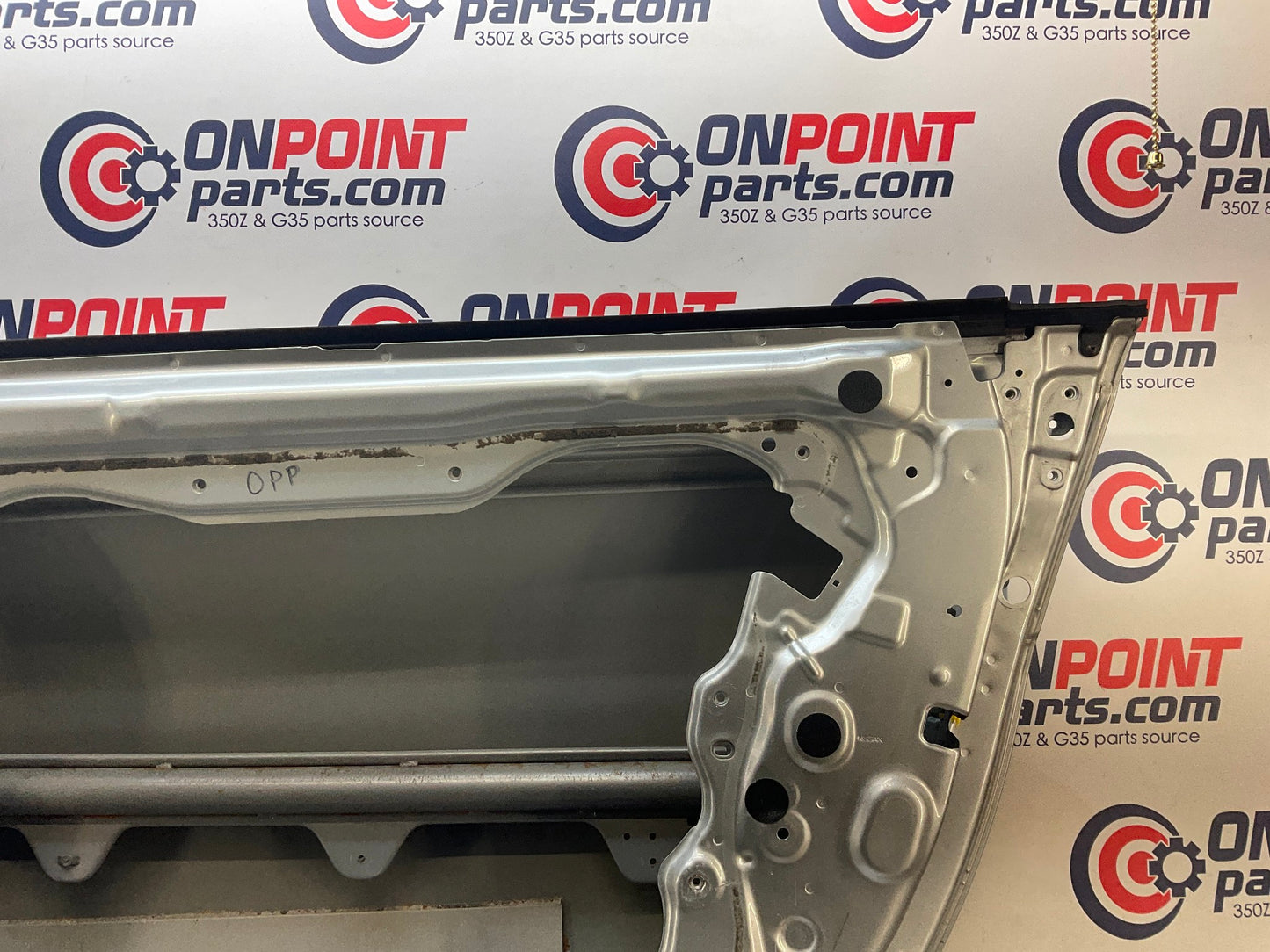 2004 Nissan Z33 350Z Vert Passenger Right Door Shell with Mirror OEM 14BALF1 - On Point Parts Inc