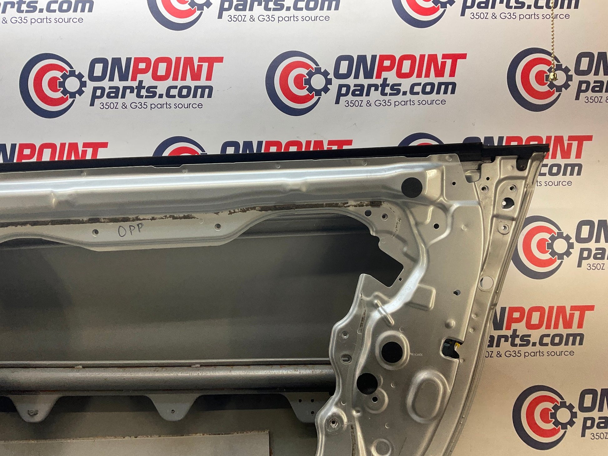 2004 Nissan Z33 350Z Vert Passenger Right Door Shell with Mirror OEM 14BALF1 - On Point Parts Inc