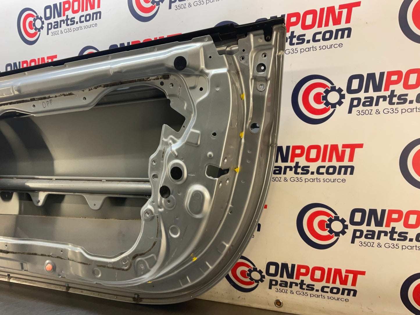 2004 Nissan Z33 350Z Vert Passenger Right Door Shell with Mirror OEM 14BALF1 - On Point Parts Inc