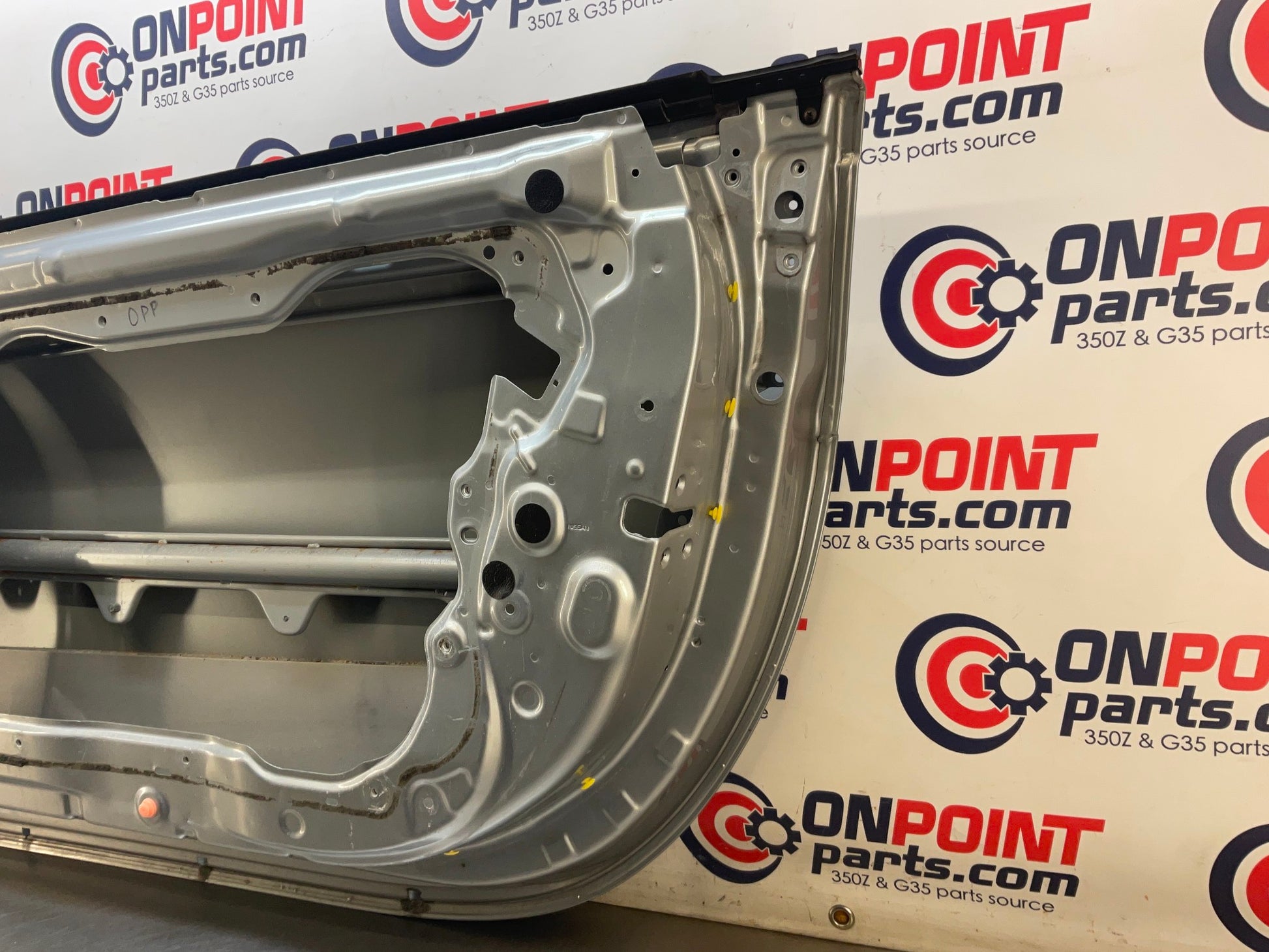 2004 Nissan Z33 350Z Vert Passenger Right Door Shell with Mirror OEM 14BALF1 - On Point Parts Inc