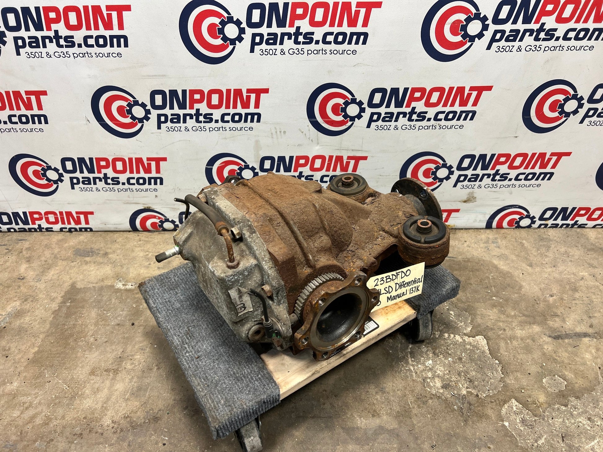 2007 Infiniti G35 VLSD Differential 3.5 Manual 137k OEM 23BDFD0 - On Point Parts Inc