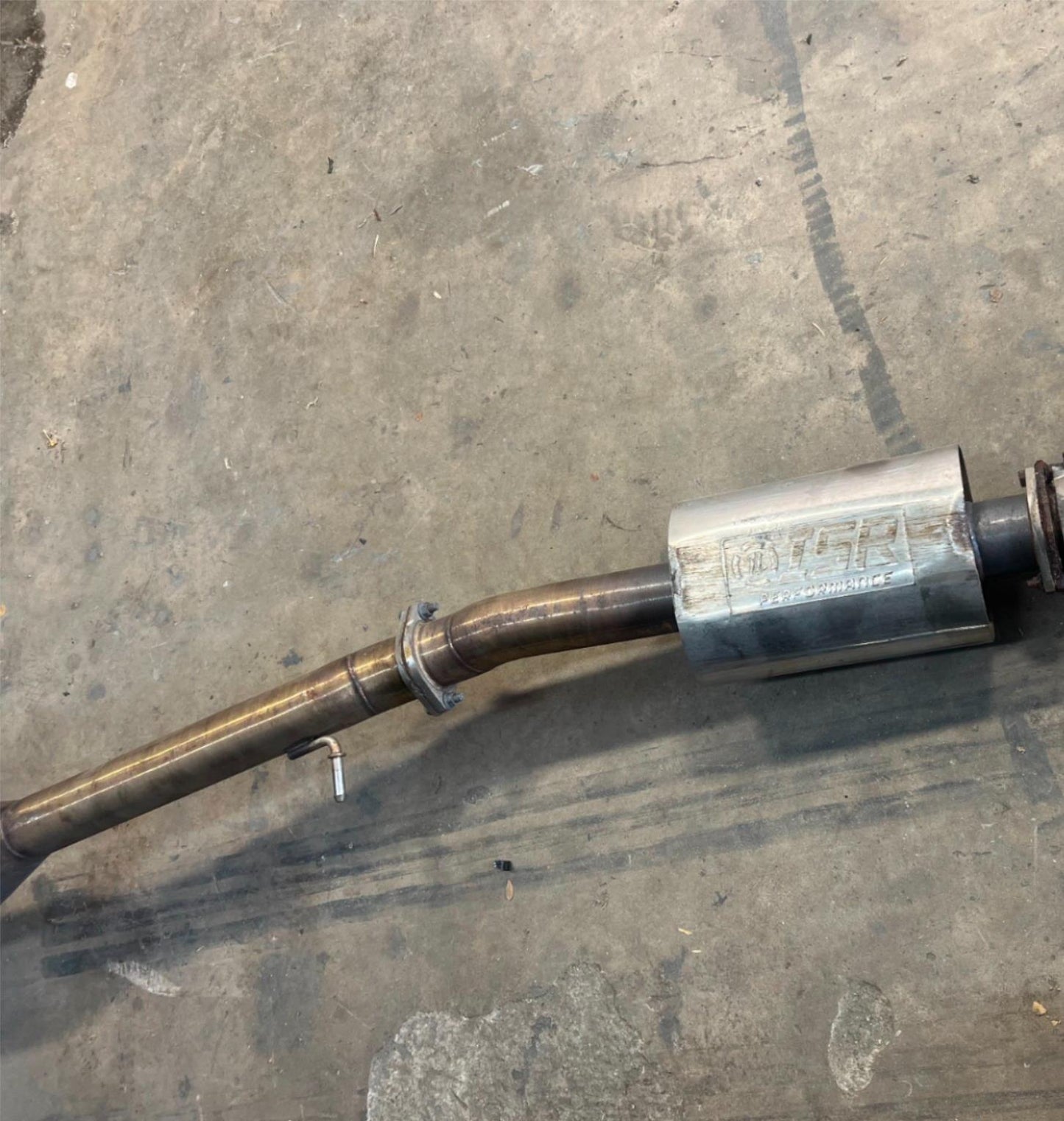 2007 Nissan 350Z ISR Performance EP Dual Tip Blast Pipe Exhaust 21BBPD0 - On Point Parts Inc