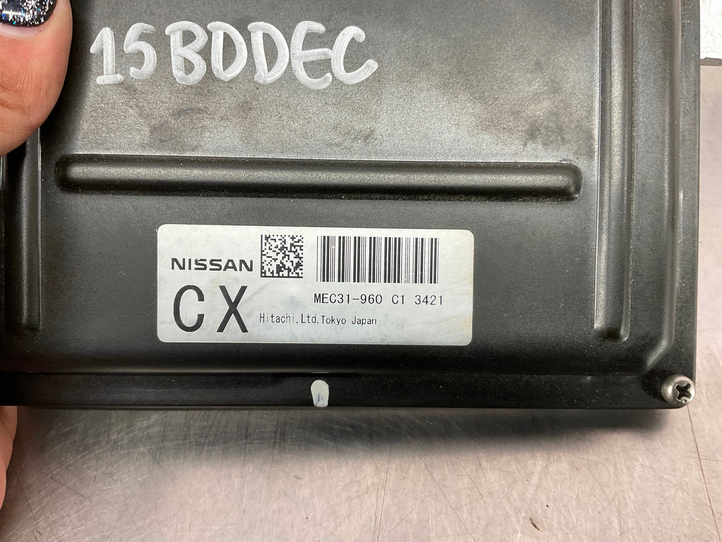 2003 Infiniti G35 ECU ECM Engine Control Module Manual 6MT VQ35DE OEM 15BDDEC - On Point Parts Inc