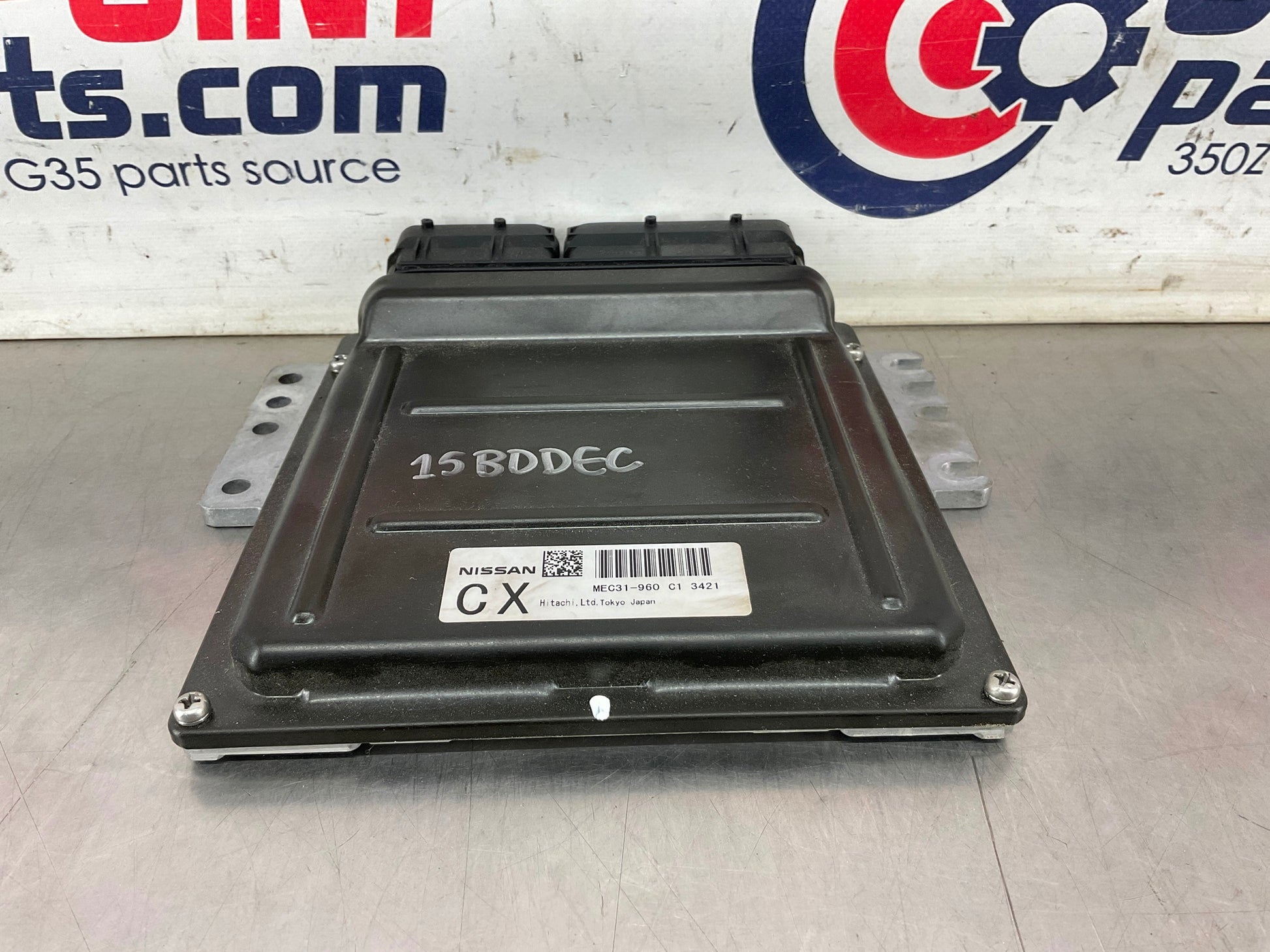 2003 Infiniti G35 ECU ECM Engine Control Module Manual 6MT VQ35DE OEM 15BDDEC - On Point Parts Inc