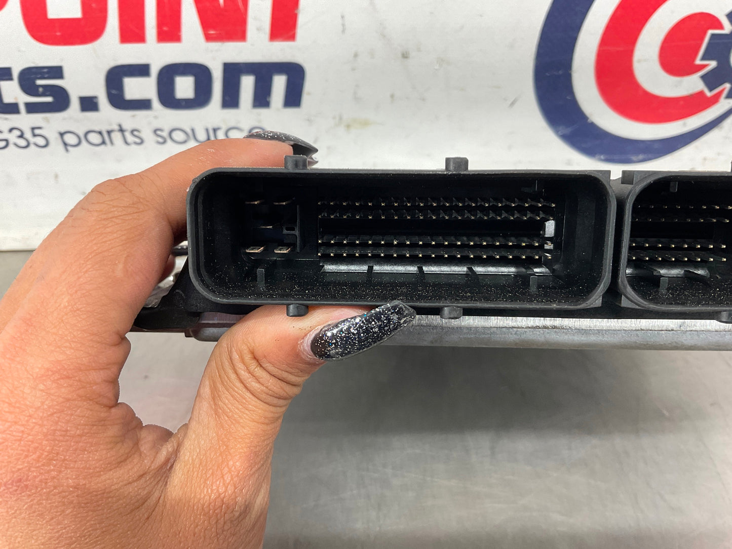 2003 Infiniti G35 ECU ECM Engine Control Module Manual 6MT VQ35DE OEM 15BDDEC - On Point Parts Inc