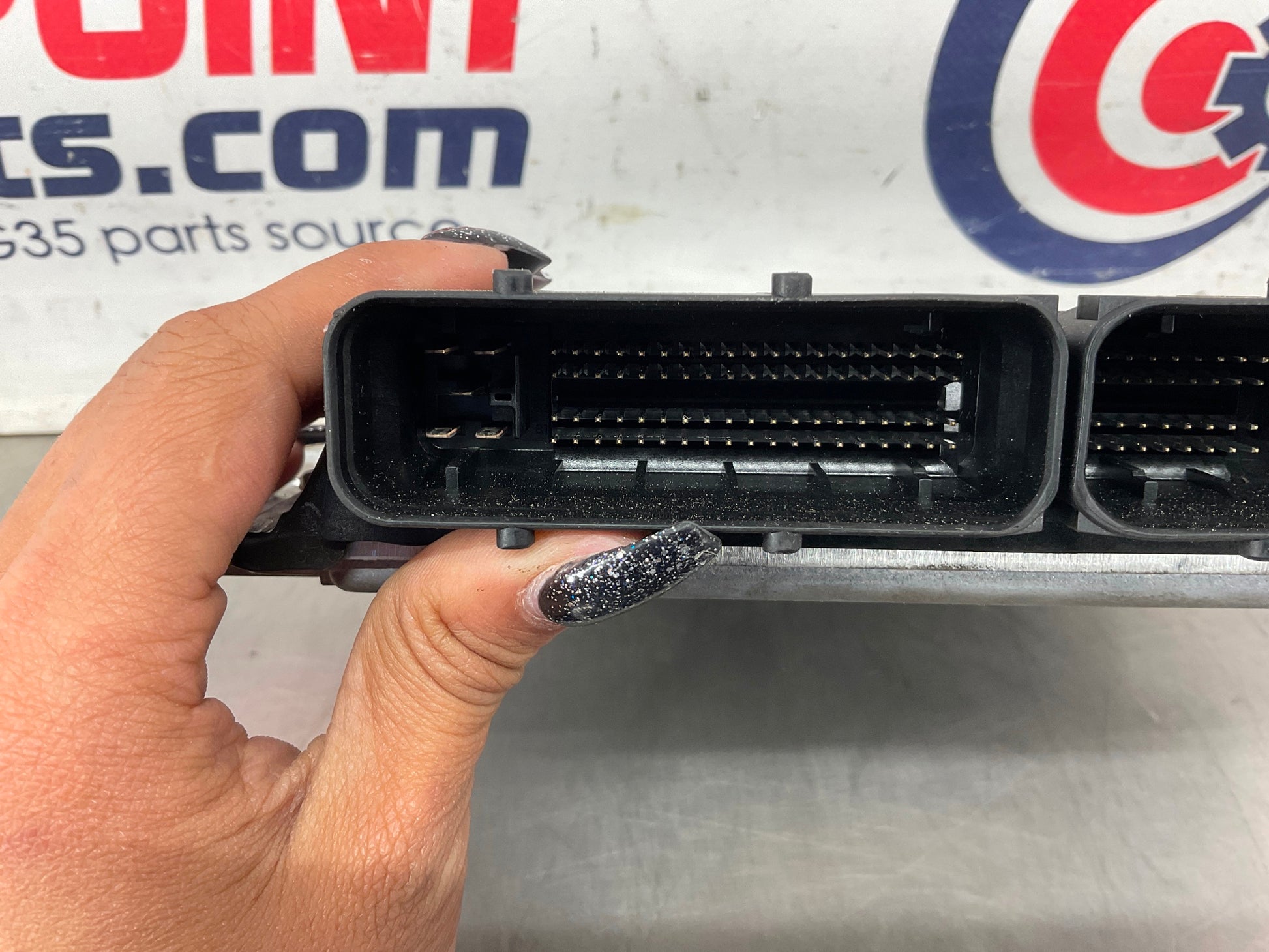 2003 Infiniti G35 ECU ECM Engine Control Module Manual 6MT VQ35DE OEM 15BDDEC - On Point Parts Inc