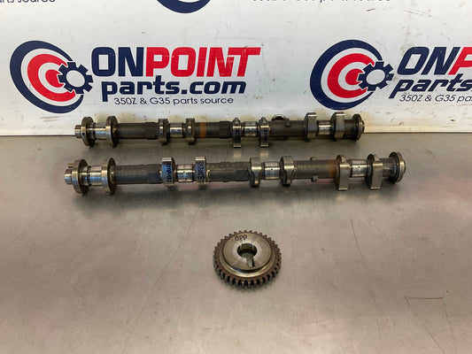 2003 Infiniti G35 Driver Left VQ35DE Exhaust Intake Cam Shafts OEM 11BJRD0 - On Point Parts Inc